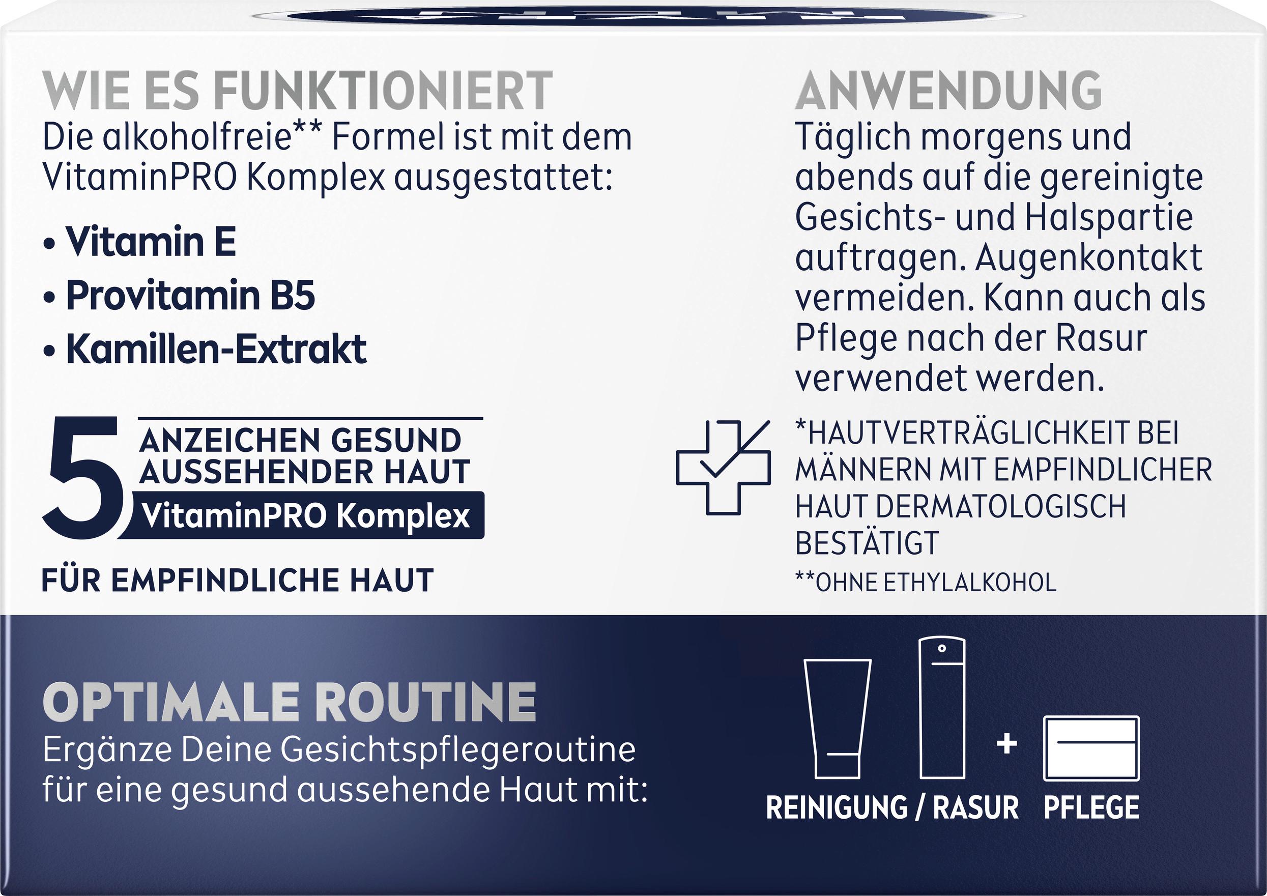 Produktbild NIVEA MEN Sensitive Intensive Feuchtigkeitscreme 2 von 9