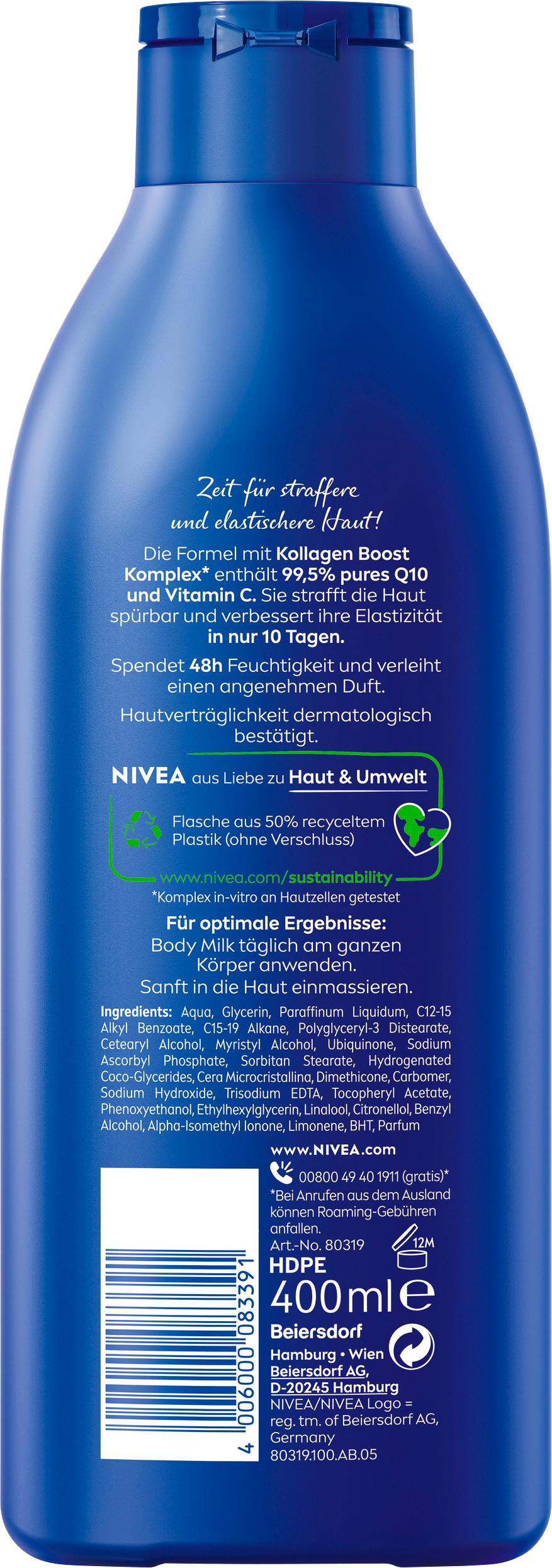 Produktbild NIVEA Body Milk Q10 Straffend 2 von 7