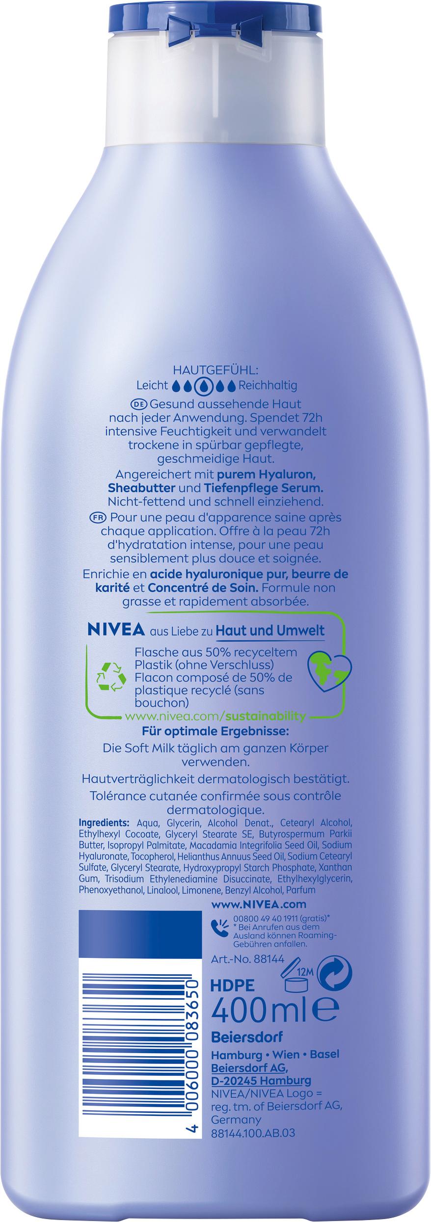 Produktbild NIVEA Body Verwöhnende Soft Milk 2 von 2