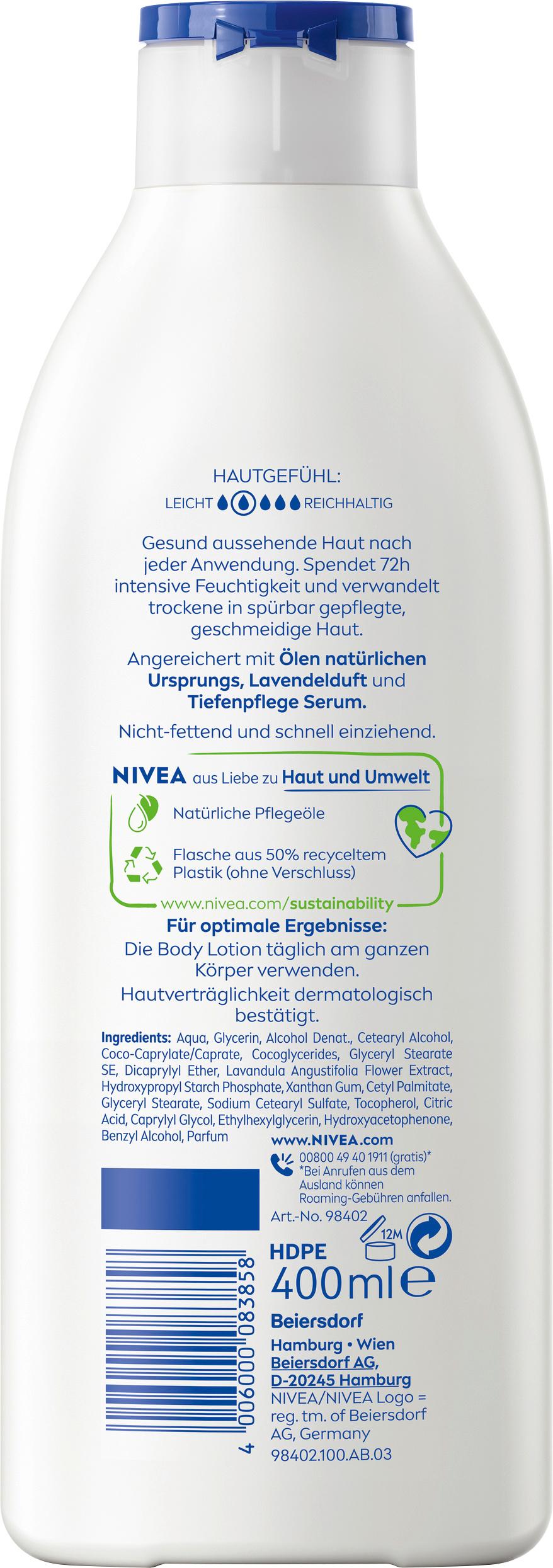 Produktbild NIVEA Body Lotion Lavendel 2 von 2