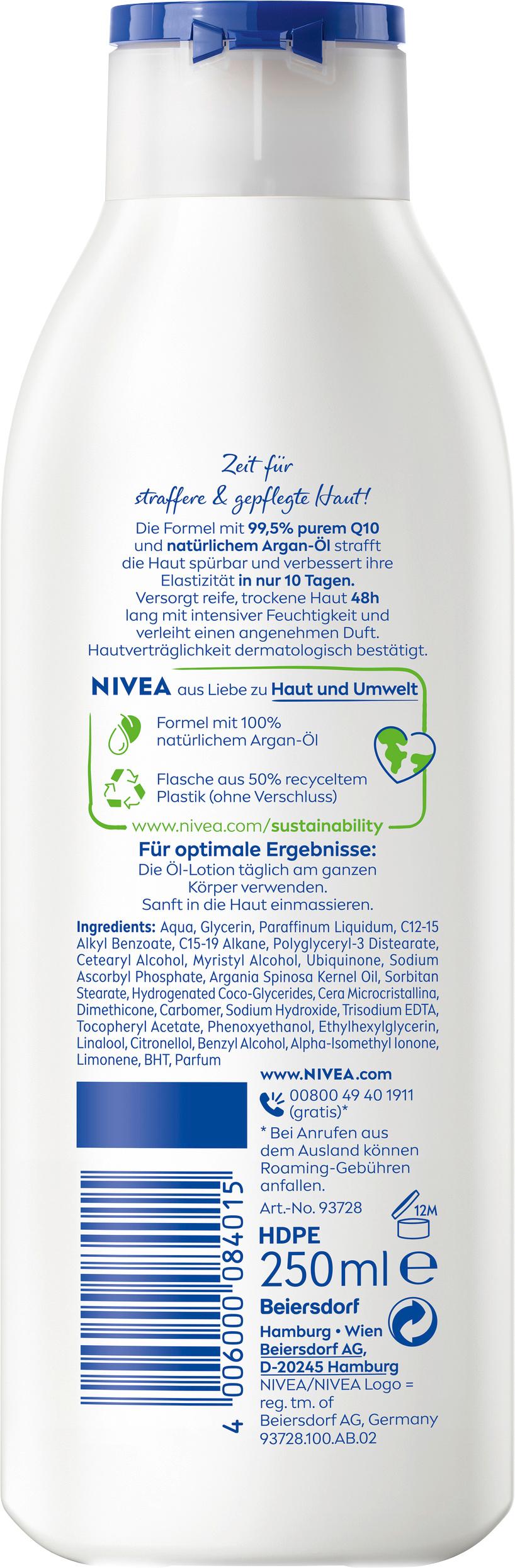 Produktbild NIVEA Body Straffende Öl-Lotion Q10  Extra Reichhaltig 2 von 2