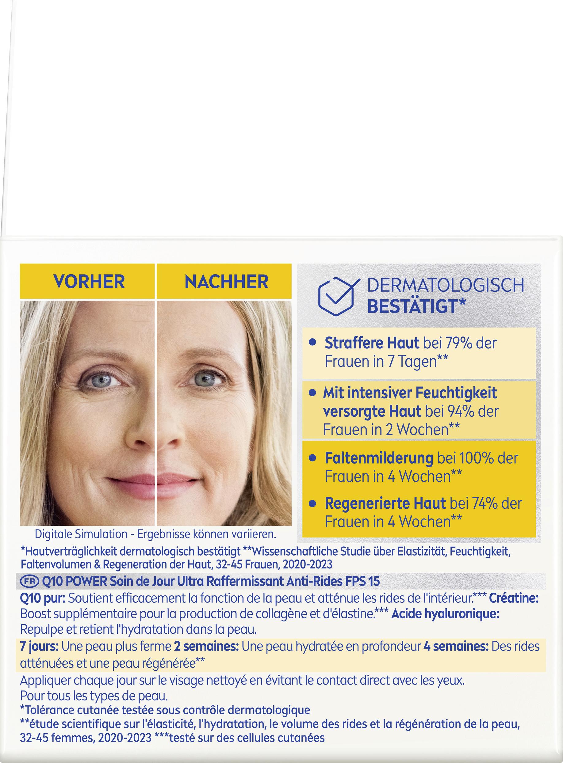 Produktbild NIVEA Q10 Anti-Falten Power Straffende Tagespflege LSF15 2 von 5