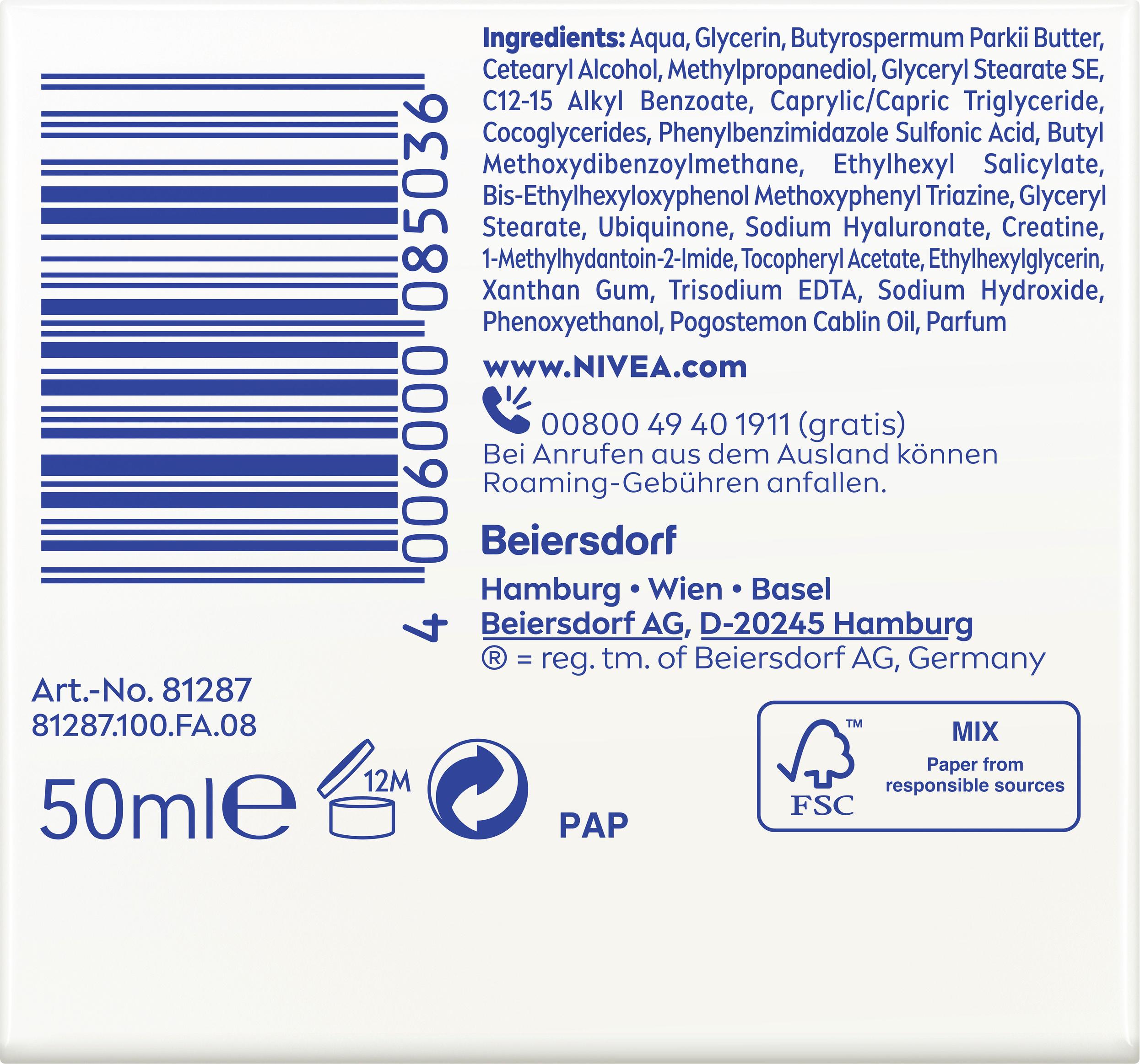 Produktbild NIVEA Q10 Anti-Falten Power Straffende Tagespflege LSF15 3 von 5