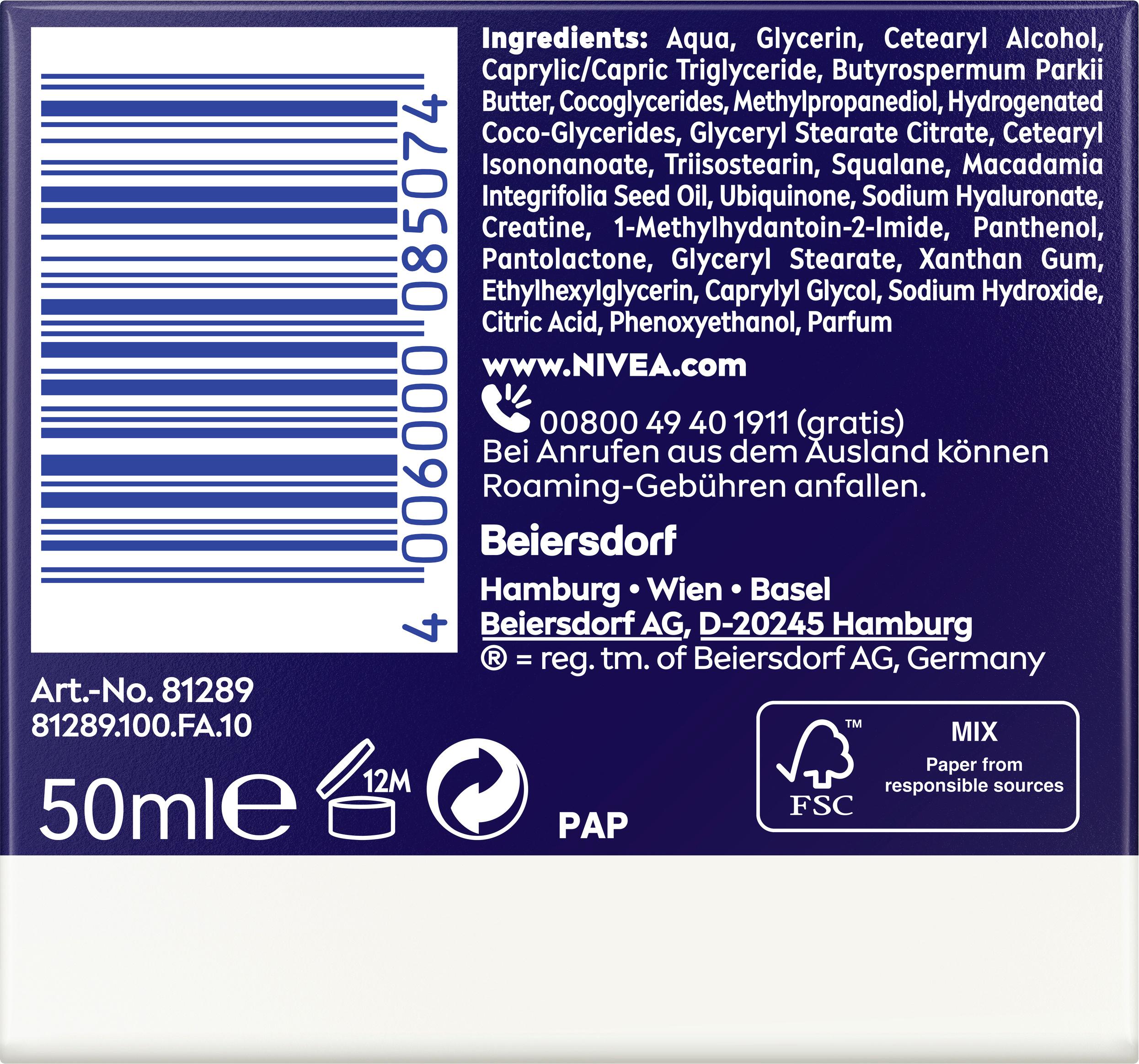 Produktbild NIVEA Q10 Anti-Falten Power Regenerierende Nachtpflege 2 von 5