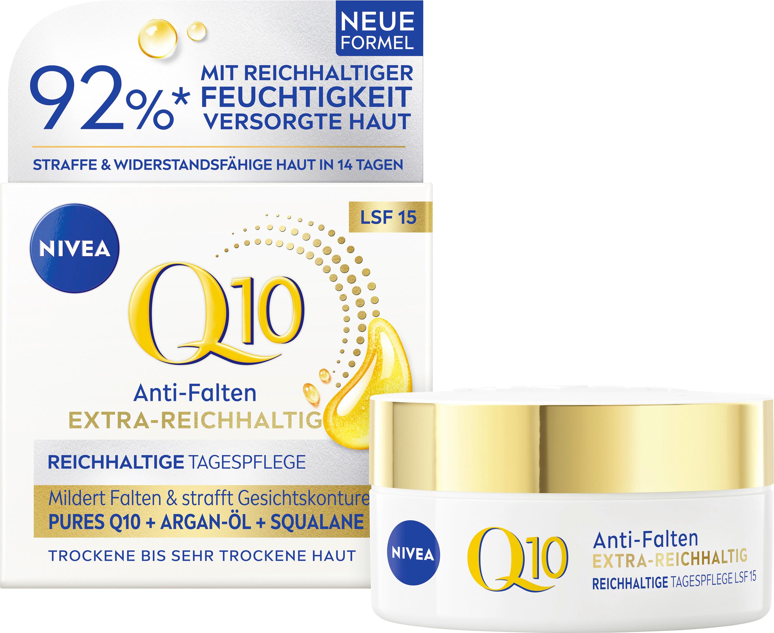 Produktbild NIVEA Q10 Anti-Falten Extra-Reichhaltige Tagespflege Trockene Haut LSF15 4 von 4