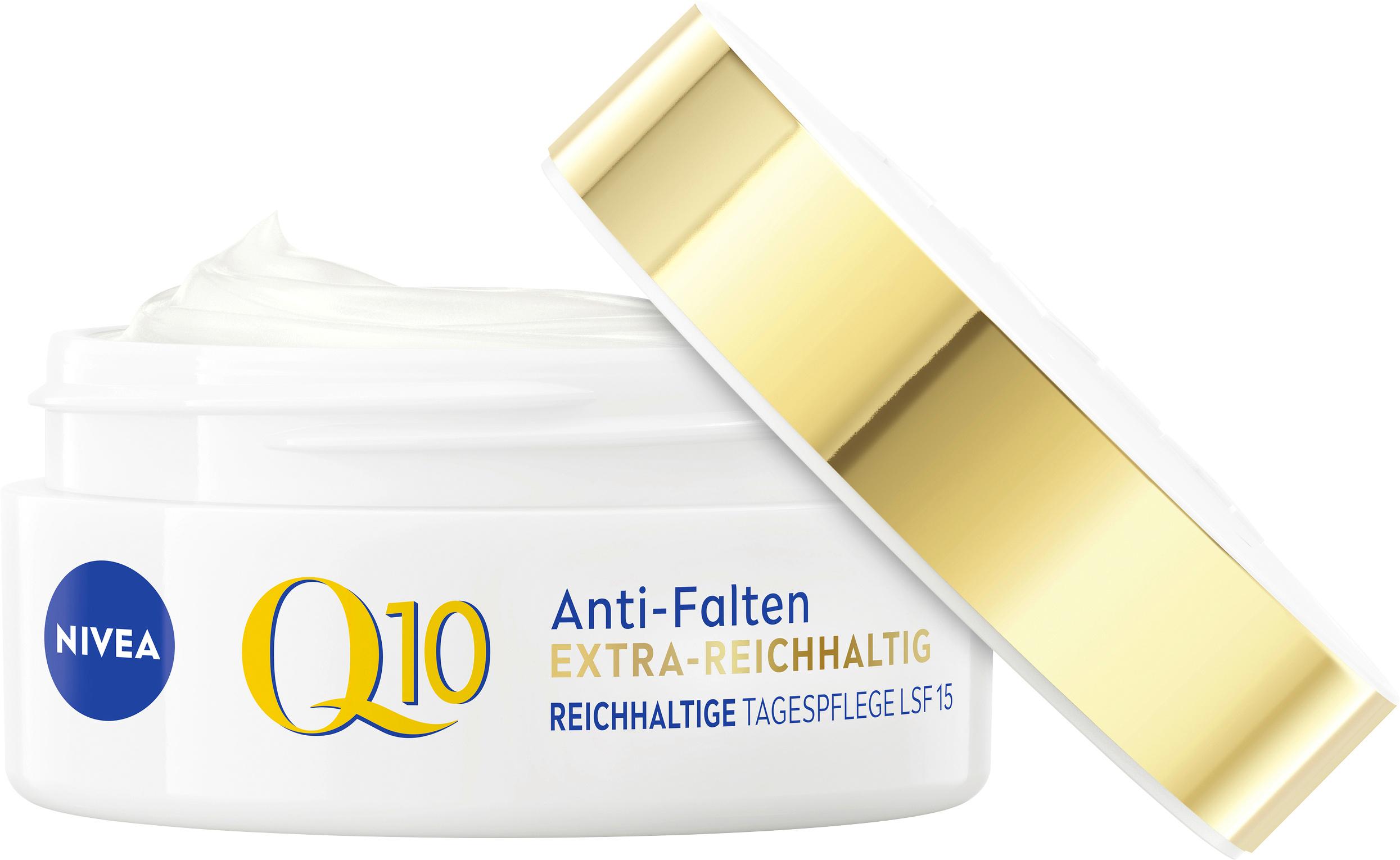 Produktbild NIVEA Q10 Anti-Falten Extra-Reichhaltige Tagespflege Trockene Haut LSF15 2 von 4