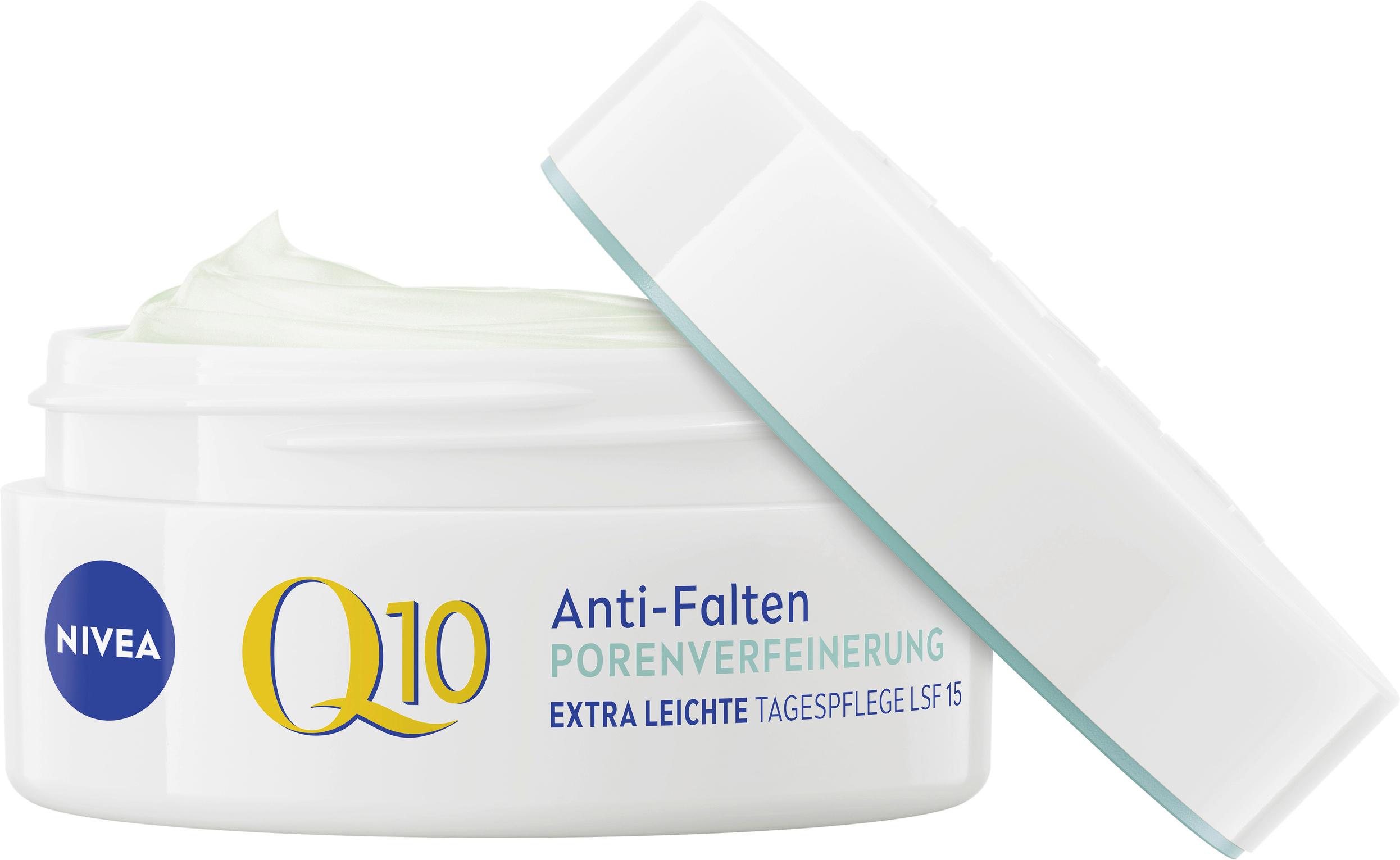 Produktbild NIVEA Q10 Anti-Falten Porenverfeinerung Extra Leichte Tagespflege LSF15 3 von 4
