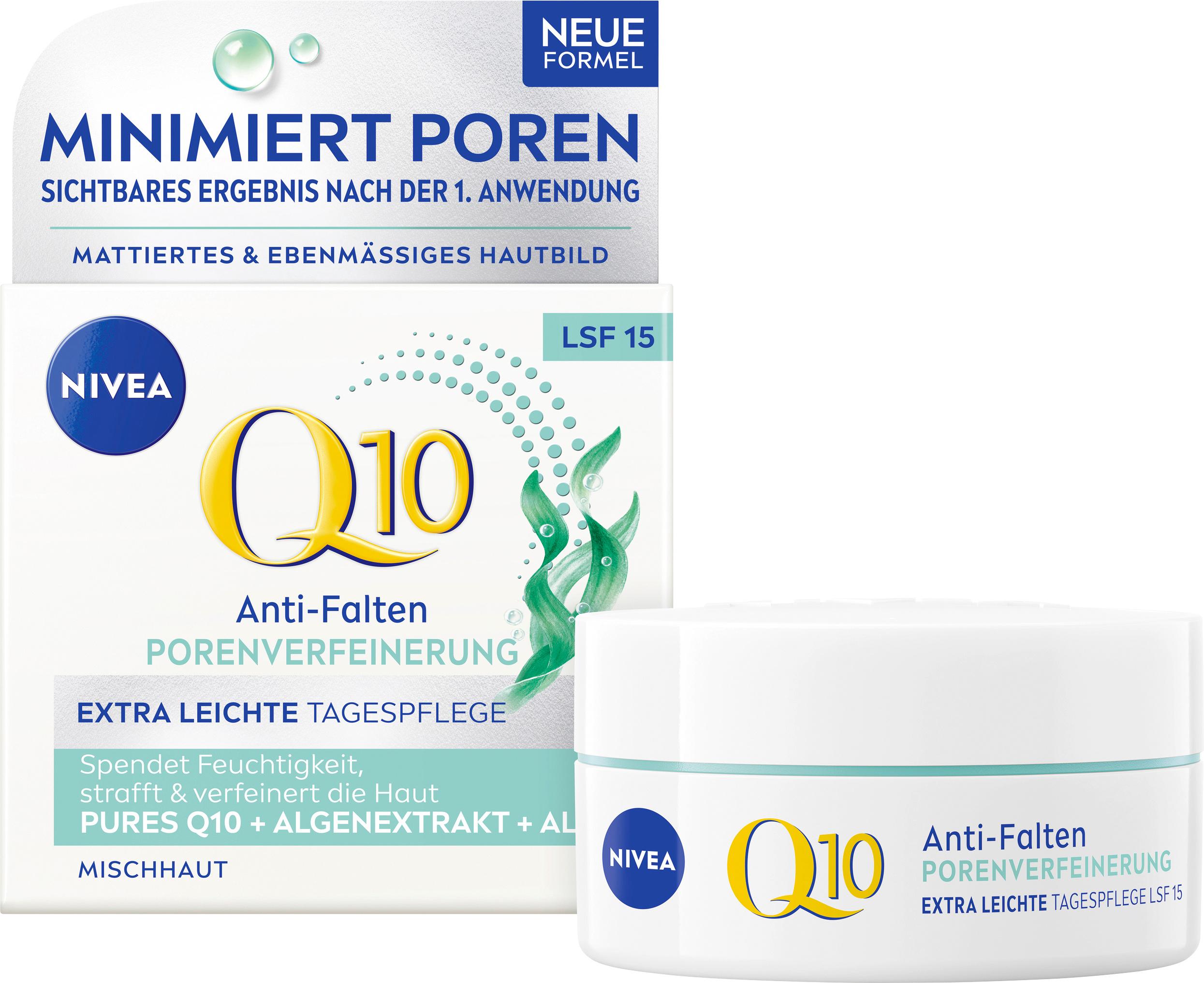 Produktbild NIVEA Q10 Anti-Falten Porenverfeinerung Extra Leichte Tagespflege LSF15 4 von 4