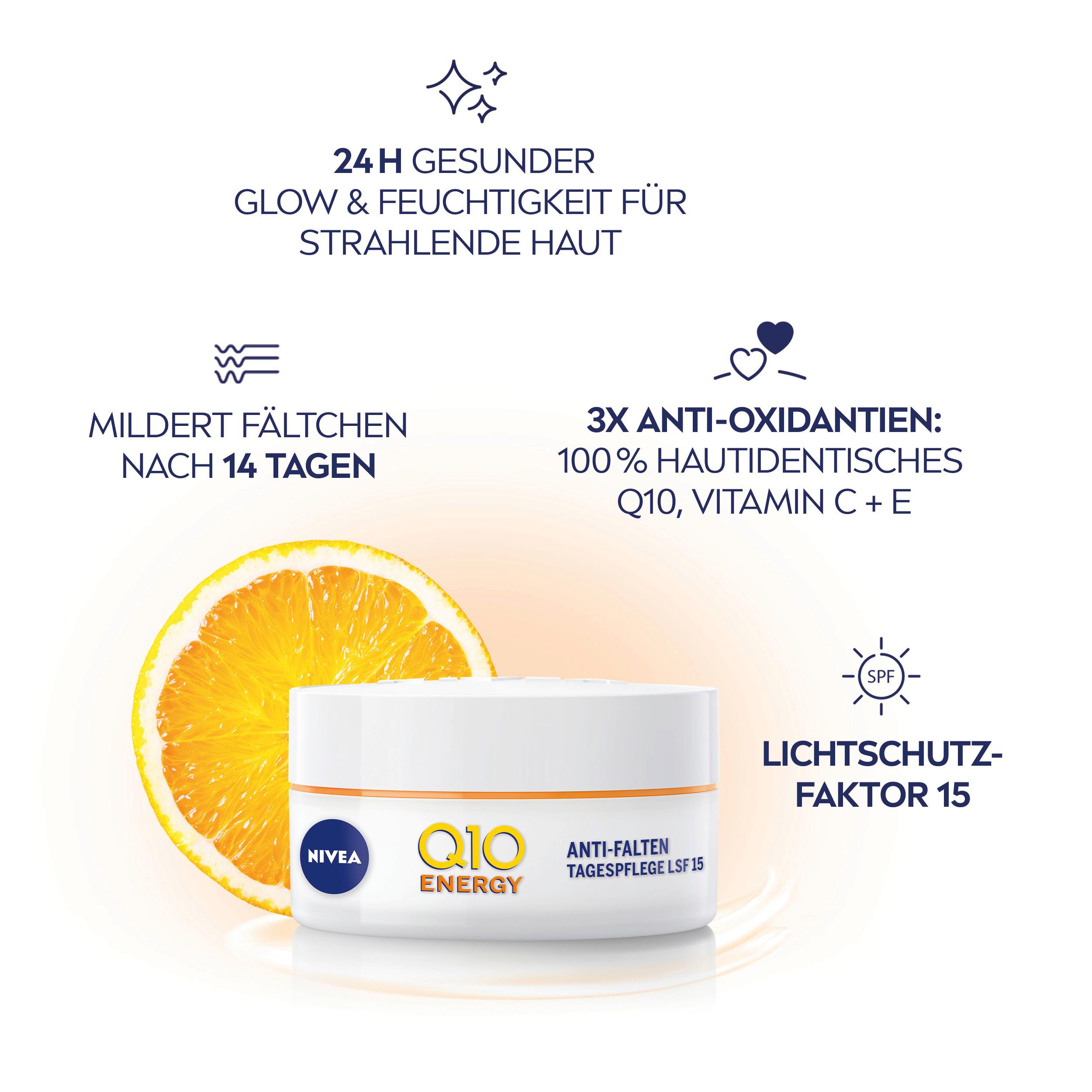 Produktbild NIVEA Q10 Energy Anti-Falten Tagespflege LSF15 6 von 9
