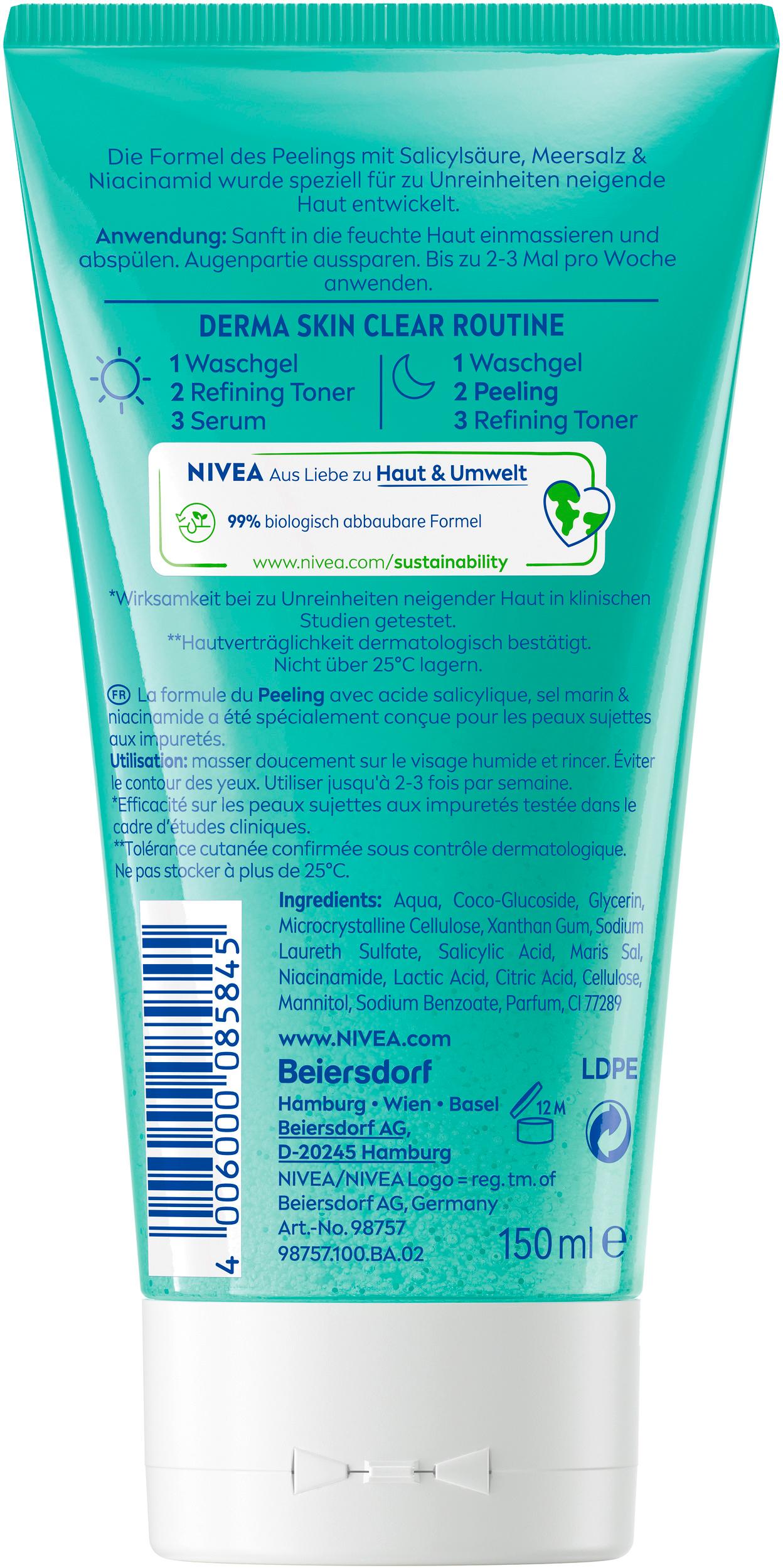 Produktbild NIVEA Derma Skin Clear Anti-Unreinheiten Peeling 3 von 3