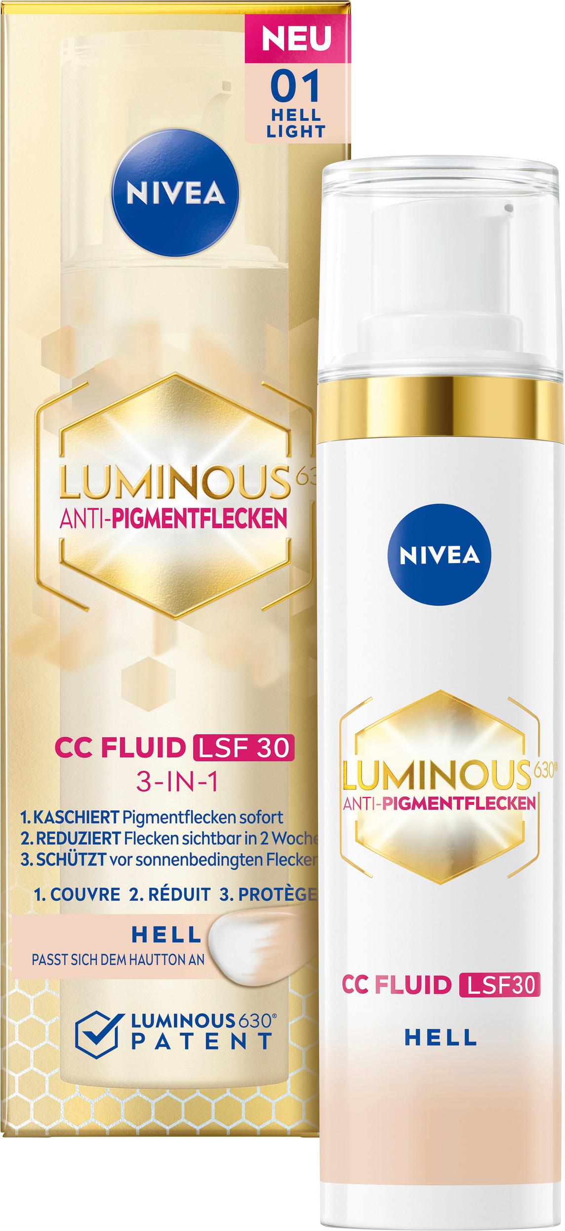 Produktbild Nivea Luminous CC Fluid LSF30 hell 6 von 9