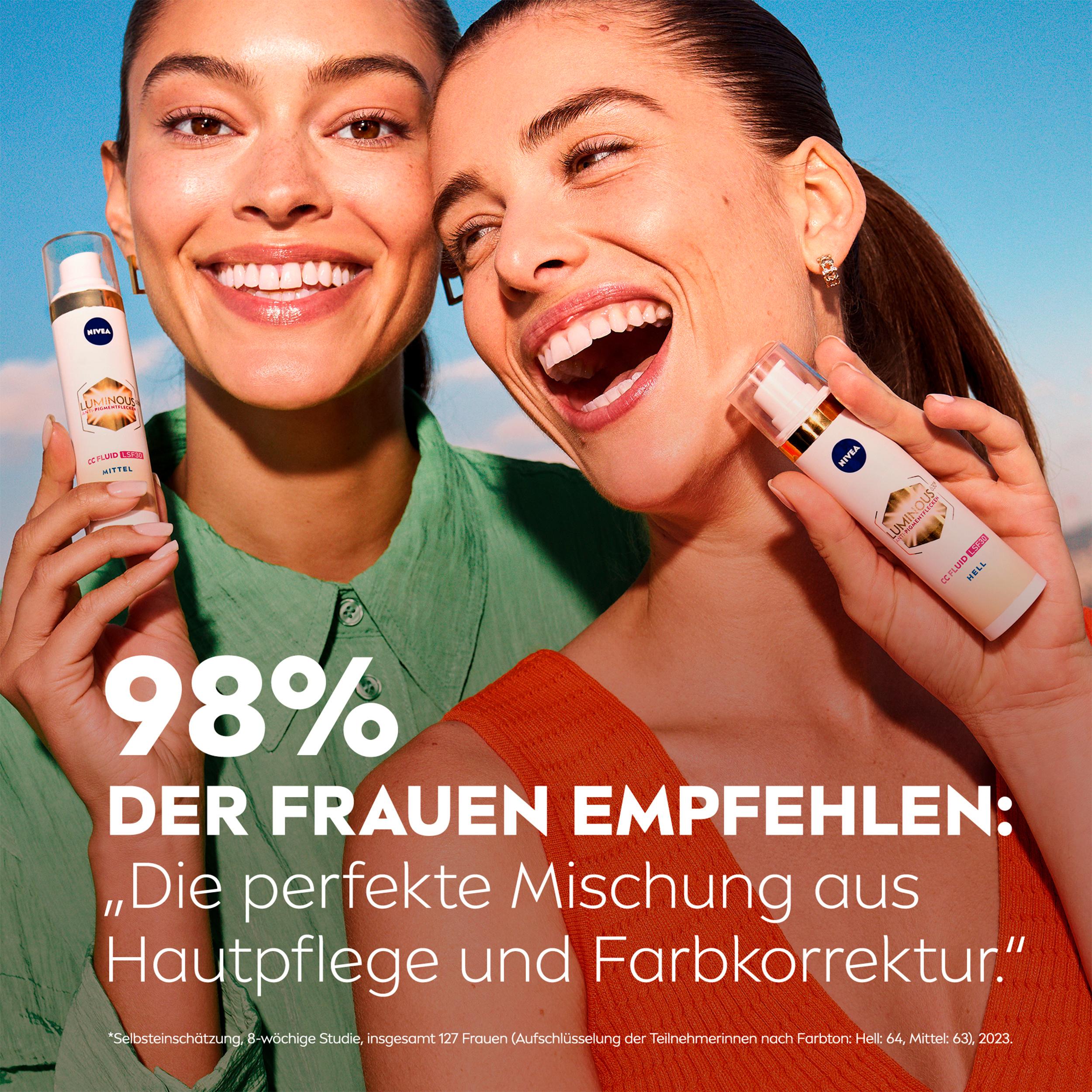 Produktbild Nivea Luminous CC Fluid LSF30 hell 8 von 9