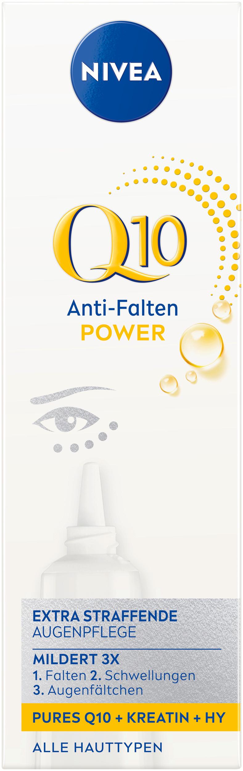 NIVEA Q10 Power Anti-Falten + Straffung Augenpflege