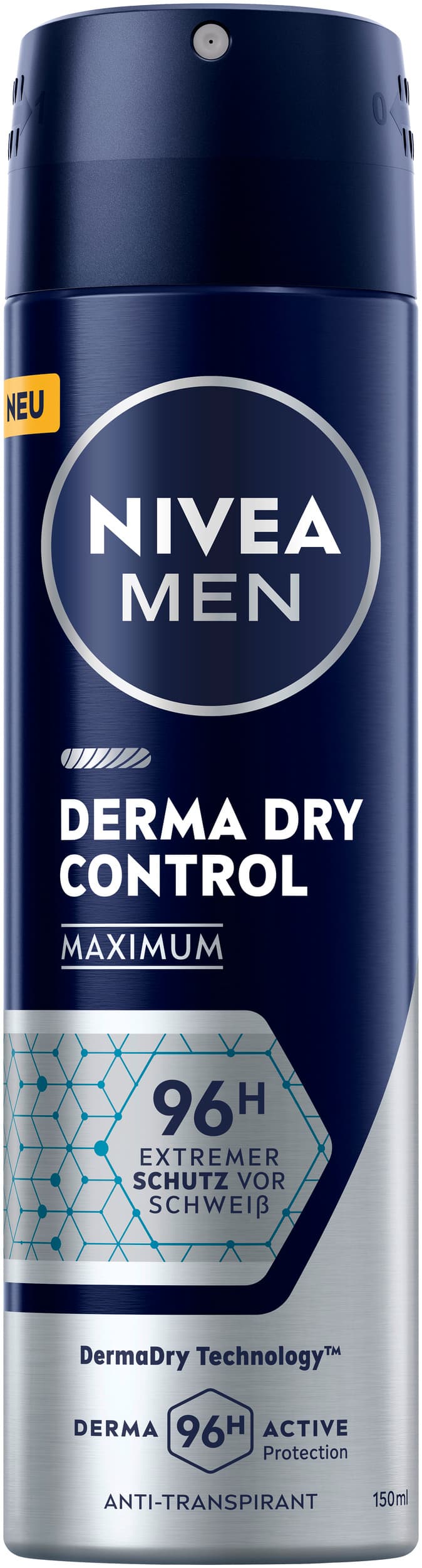 NIVEA MEN Deo Spray Derma Dry Control Maximum