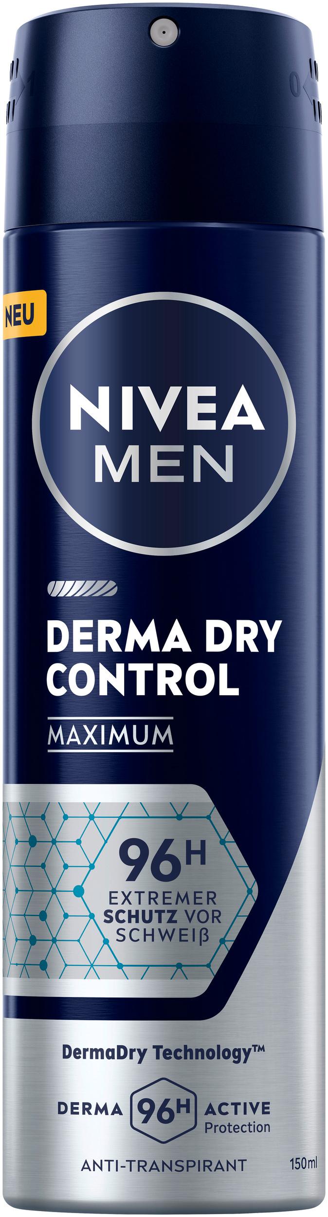 NIVEA MEN Deo Spray Derma Dry Control Maximum