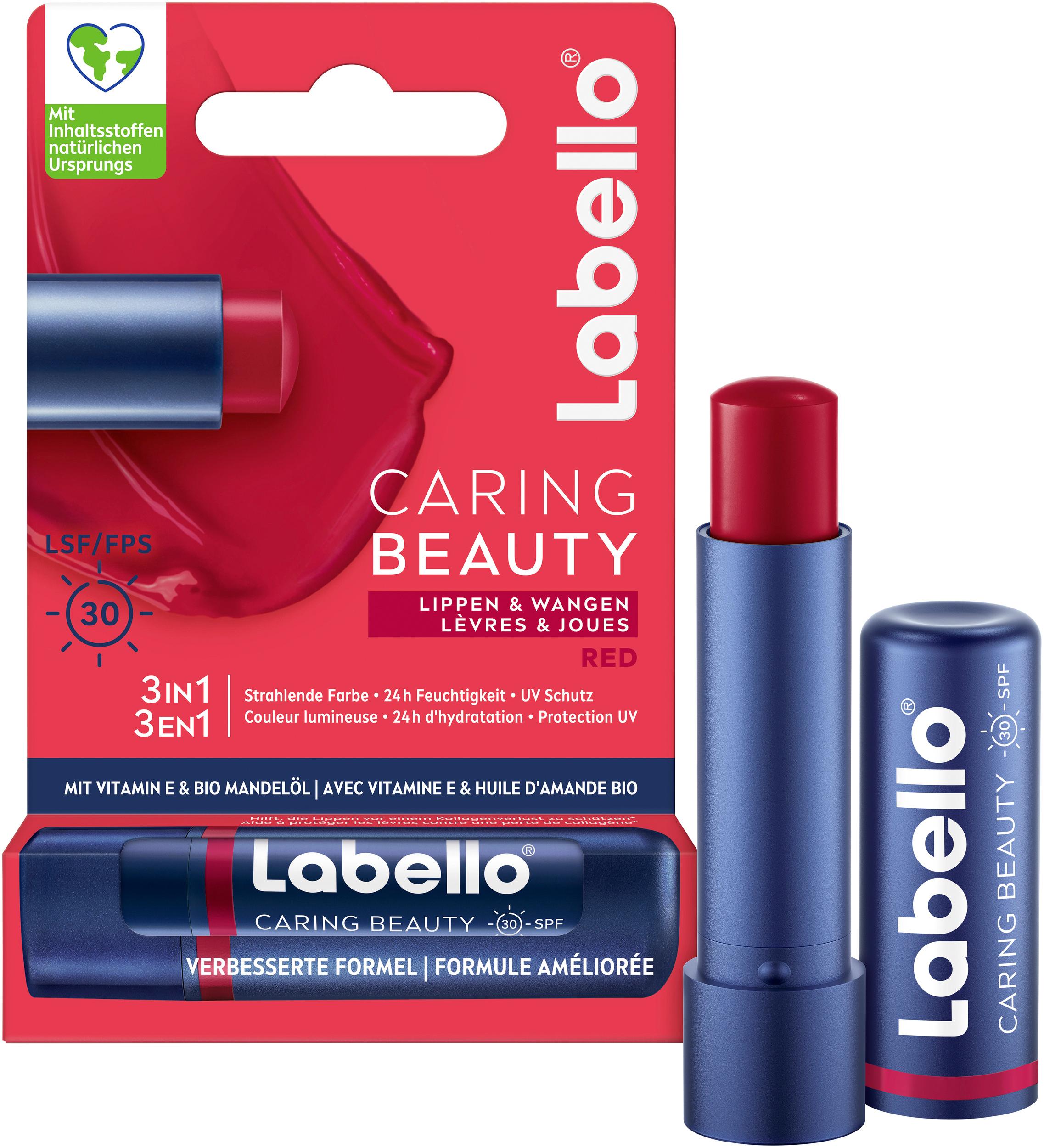 Produktbild Labello Lippenpflege Caring Beauty Rot 8 von 9