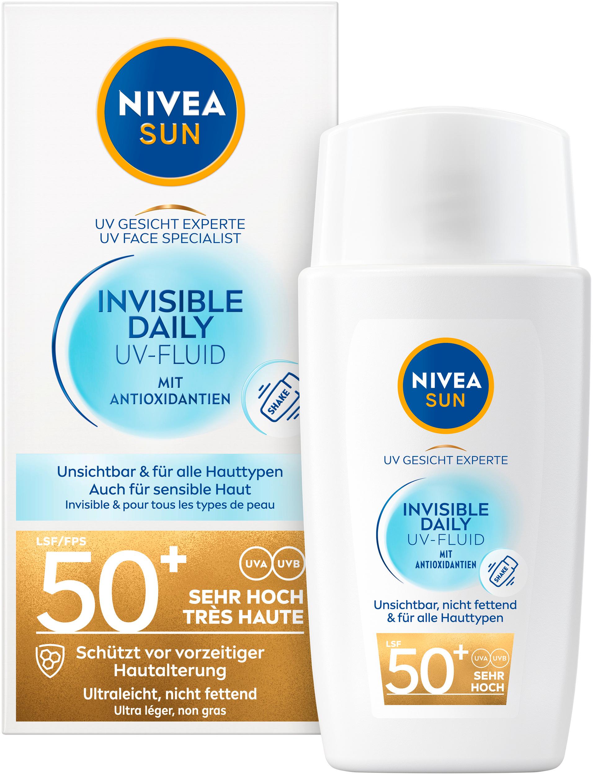 Produktbild Nivea Invisible Daily UV-Fluid mit Antioxidantien LSF50+ 8 von 8