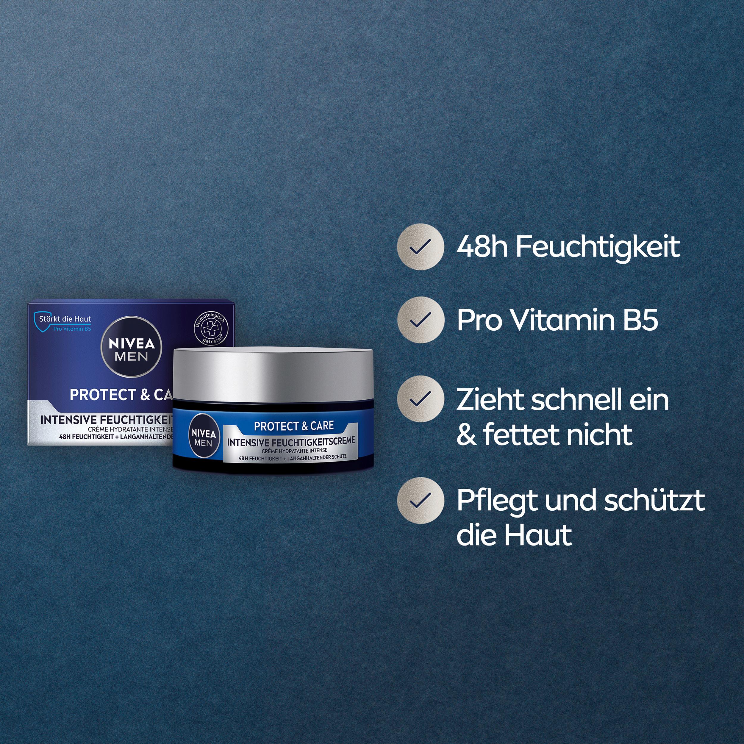 Produktbild NIVEA MEN Protect&Care Intensive Feuchtigkeitscreme 5 von 9