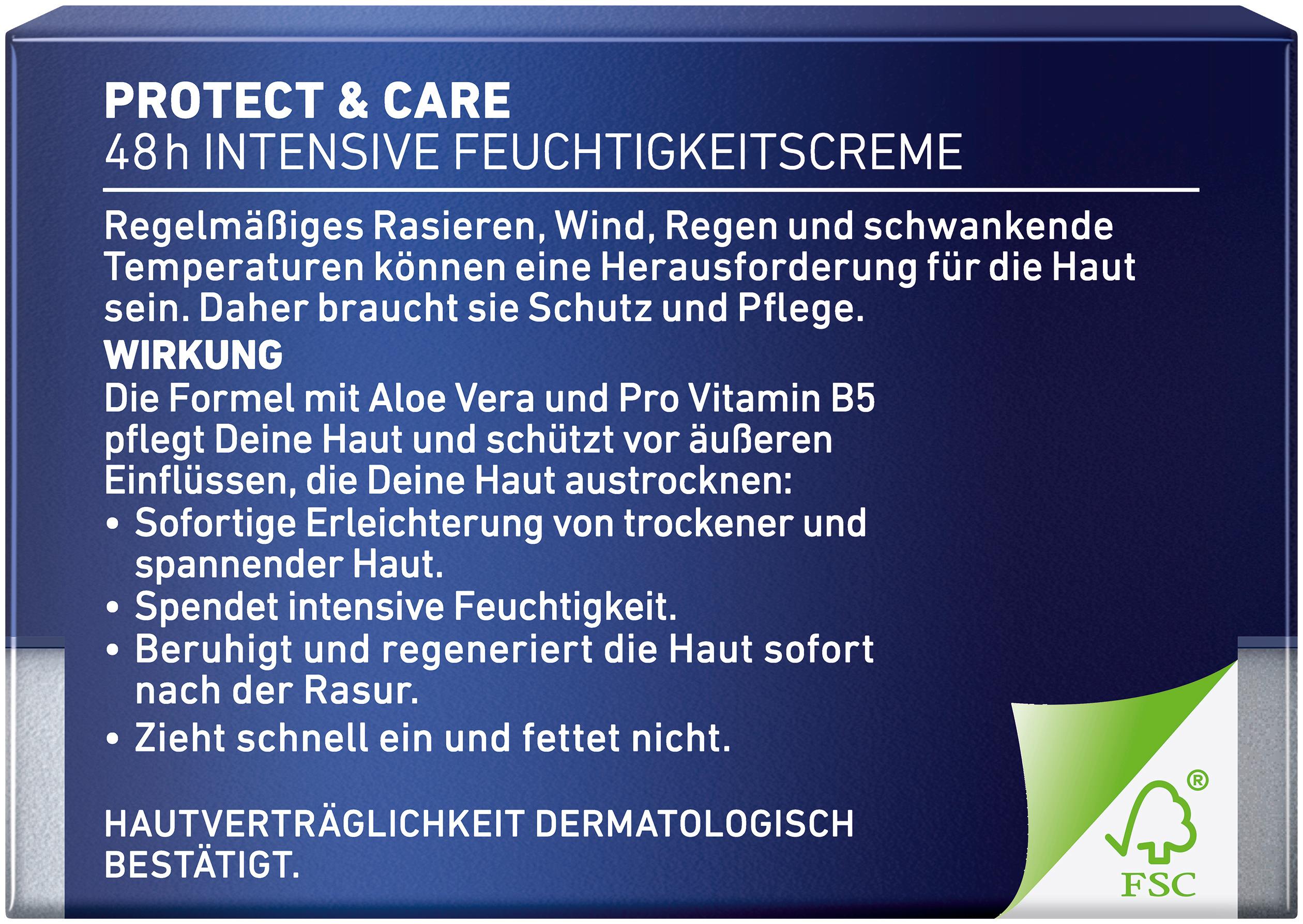 Produktbild NIVEA MEN Protect&Care Intensive Feuchtigkeitscreme 3 von 9