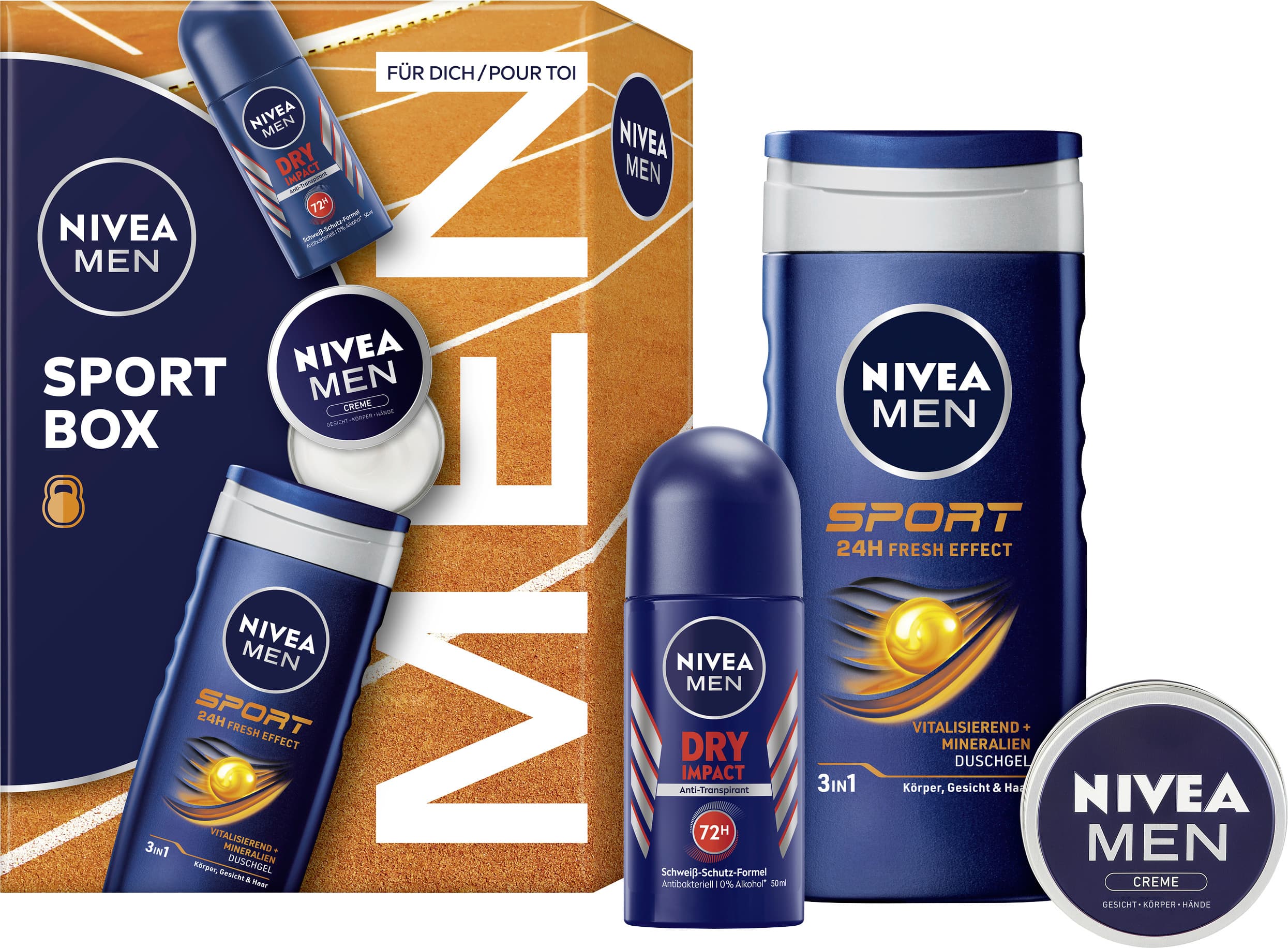Produktbild Nivea Men Geschenkset Sport Box 4 von 6