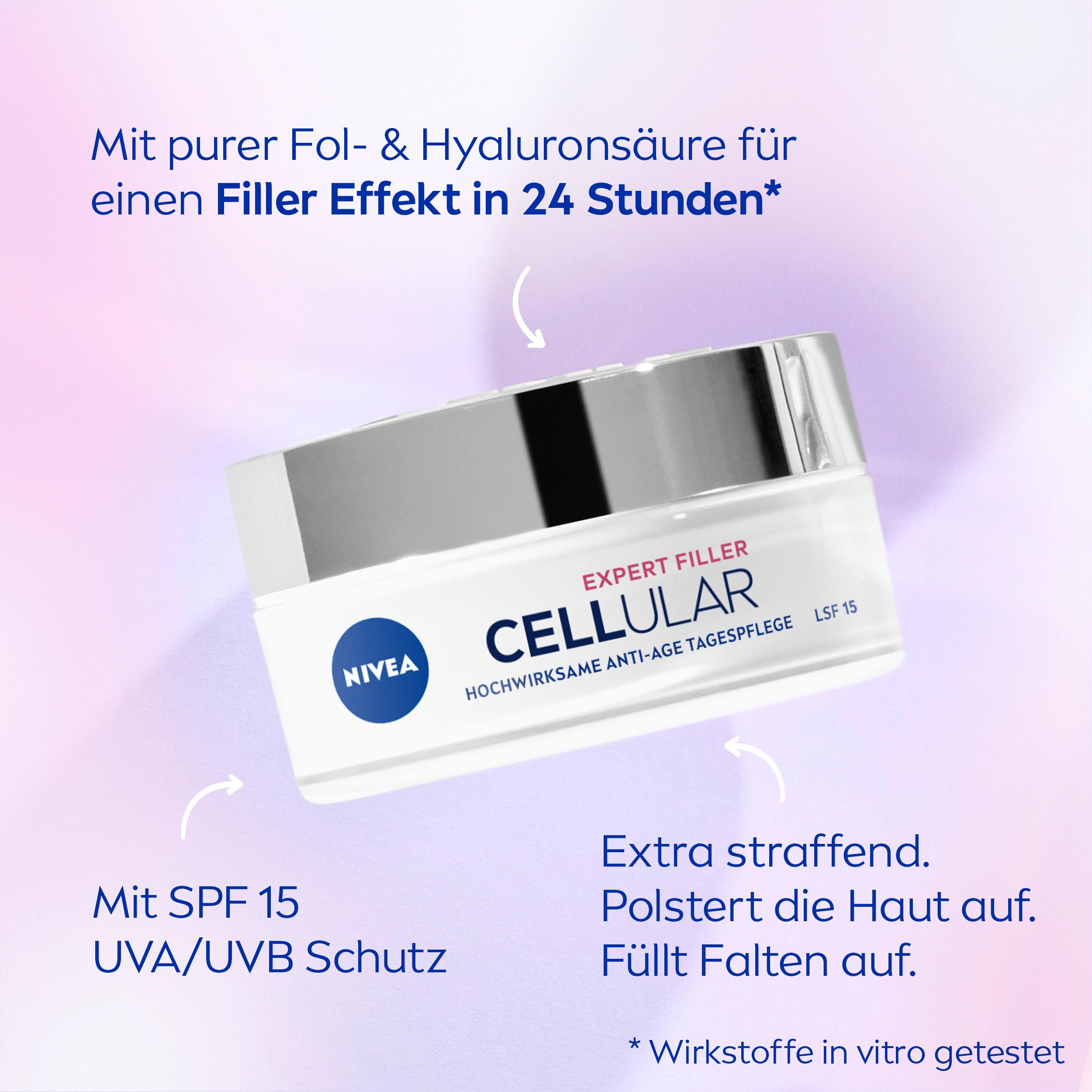Produktbild NIVEA Cellular Expert Filler Hochwirksame Anti-Age Tagespflege LSF15 6 von 7