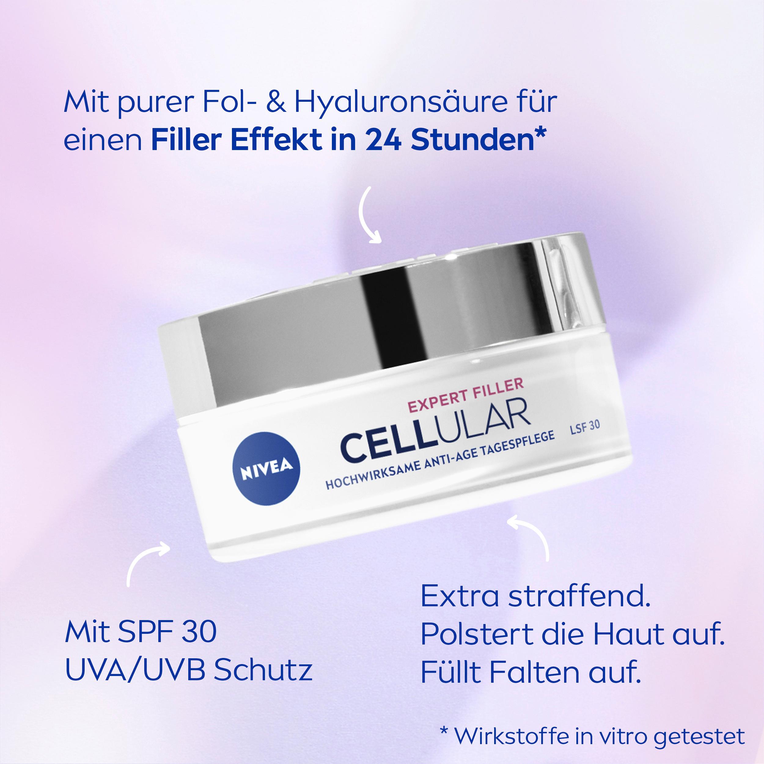 Produktbild NIVEA Cellular Expert Filler Hochwirksame Anti-Age Tagespflege LSF30 5 von 7