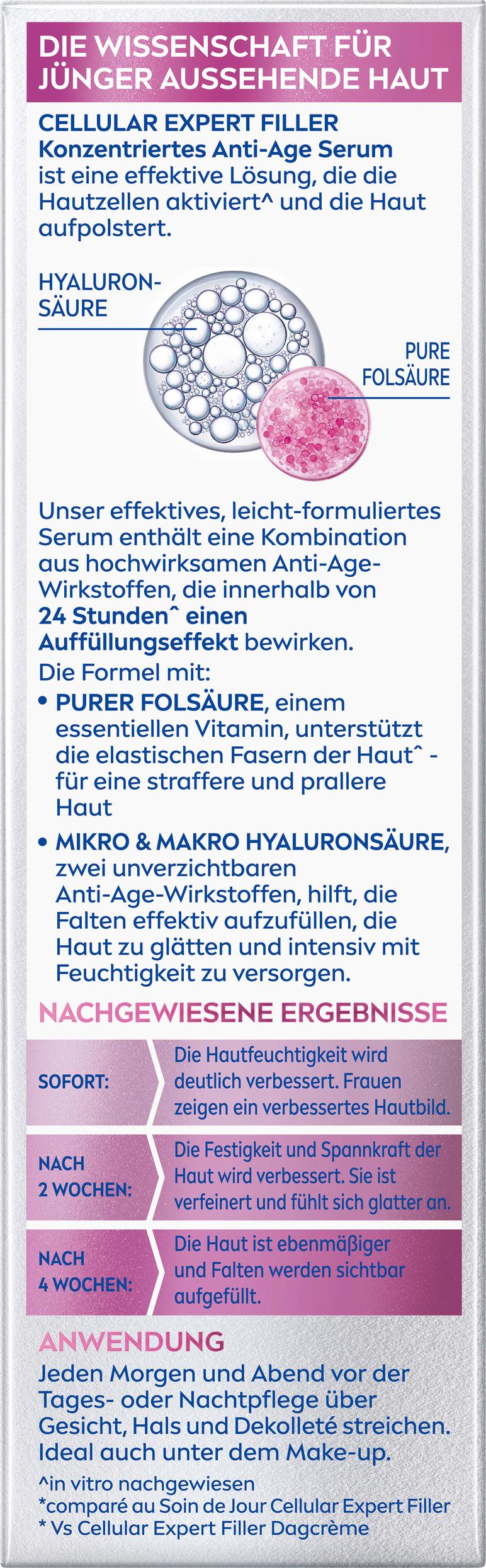 Produktbild NIVEA Cellular Expert Filler Konzentriertes Anti-Age Serum 2 von 4