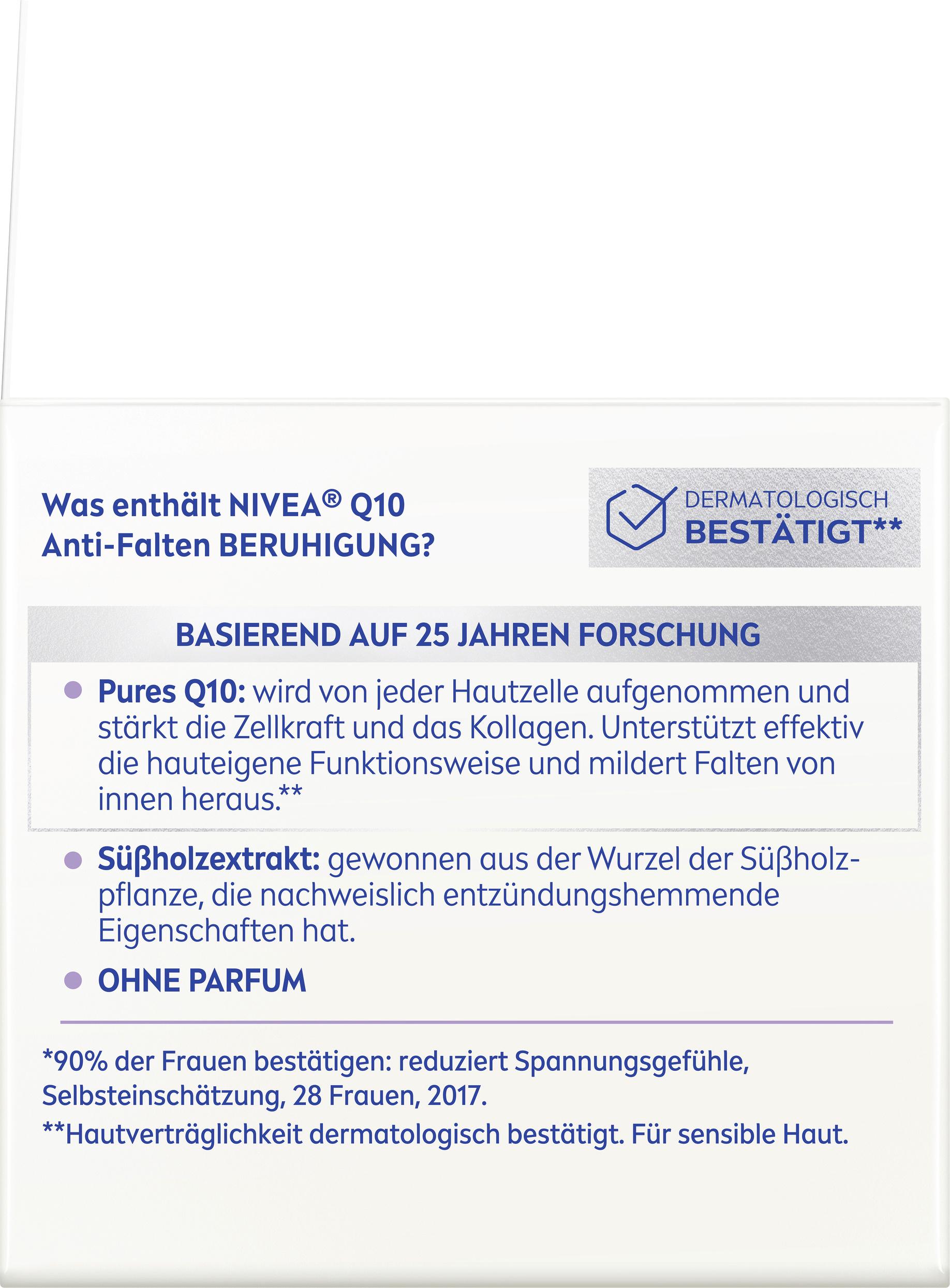 Produktbild NIVEA Q10 Anti-Falten Beruhigende Tagespflege Sensible Haut LSF15 4 von 5