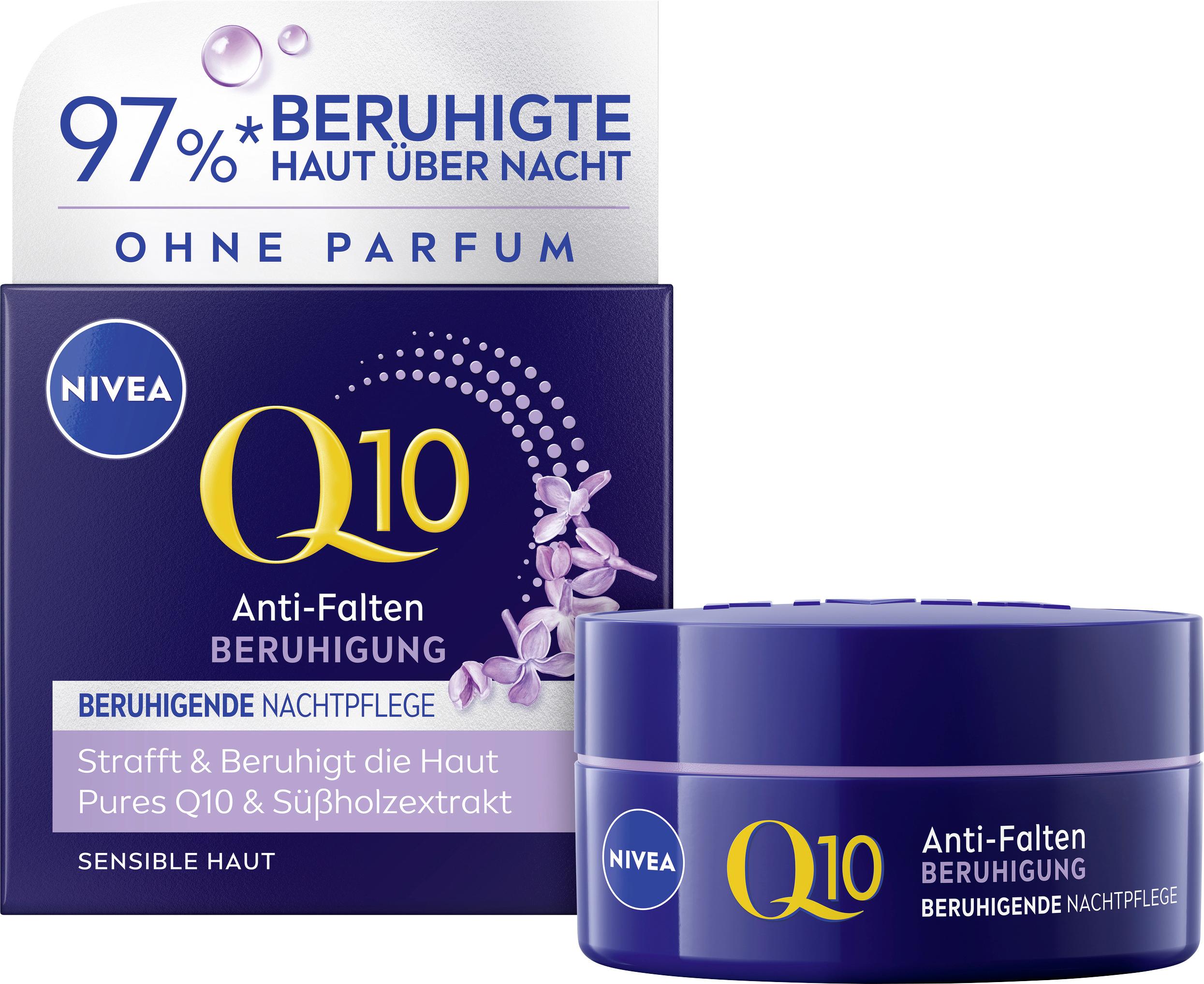 Produktbild NIVEA Q10 Anti-Falten Beruhigende Nachtpflege Sensible Haut 3 von 5