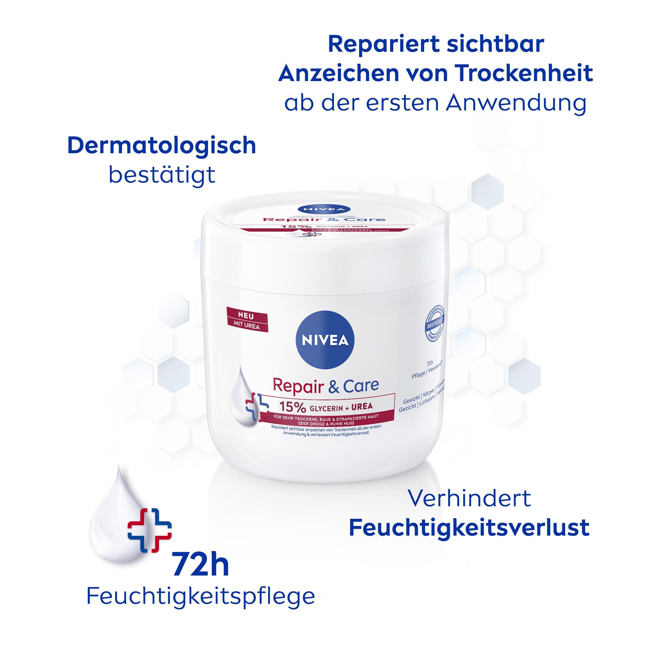 Produktbild Nivea Körpercreme Repair&Care Glycerin + Urea 3 von 7