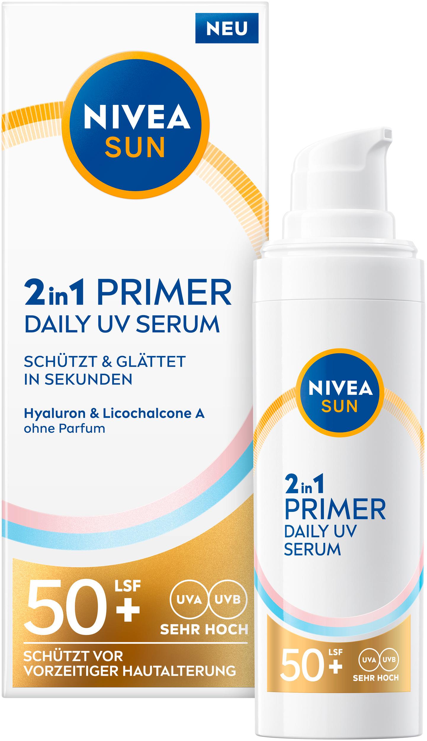 Produktbild Nivea Sun 2in1 Primer Daily UV Serum LSF 50+ 5 von 5