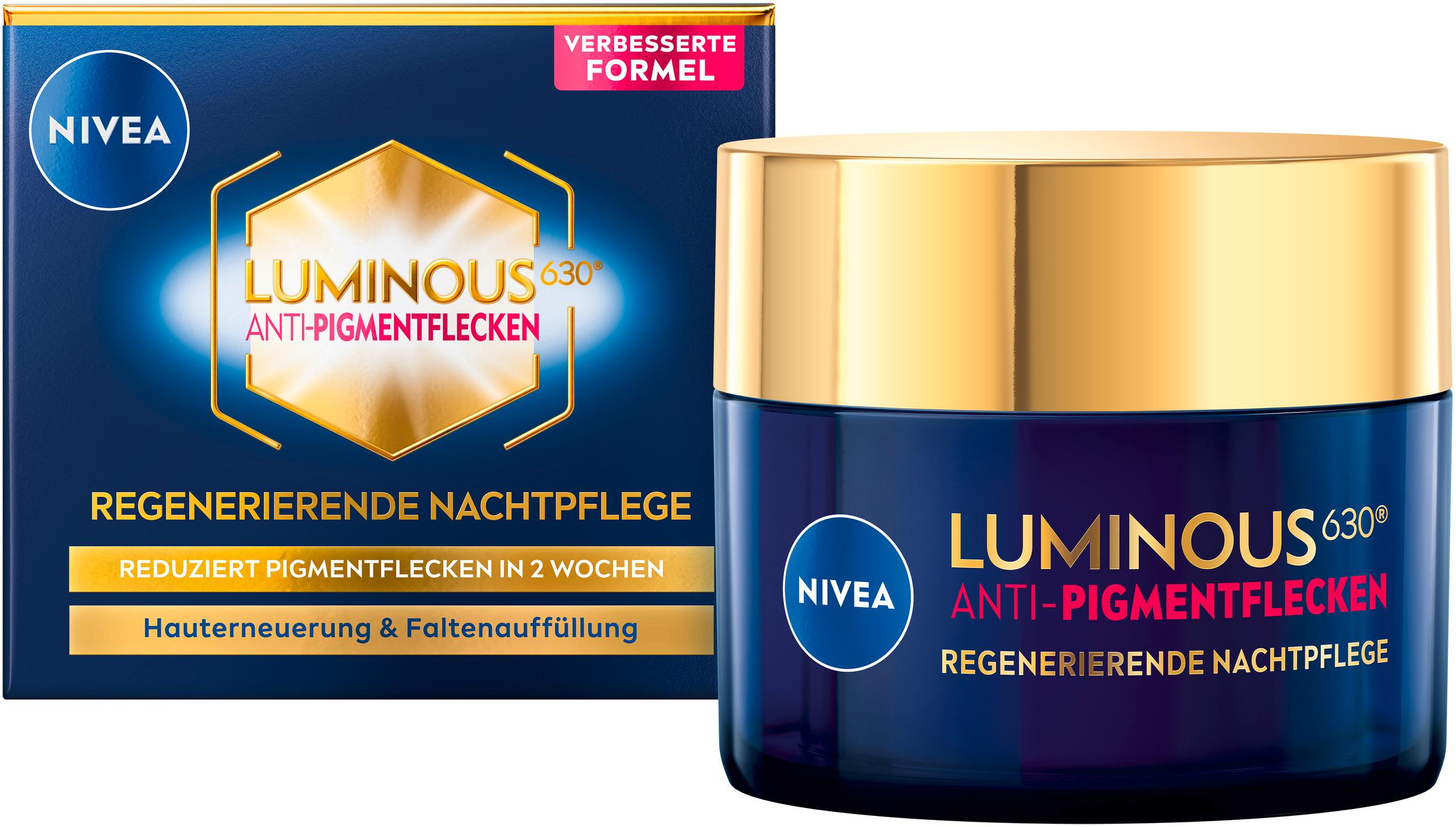 Produktbild NIVEA Luminous 630 Anti Pigmentflecken Regenerierende Nachtpflege 3 von 4