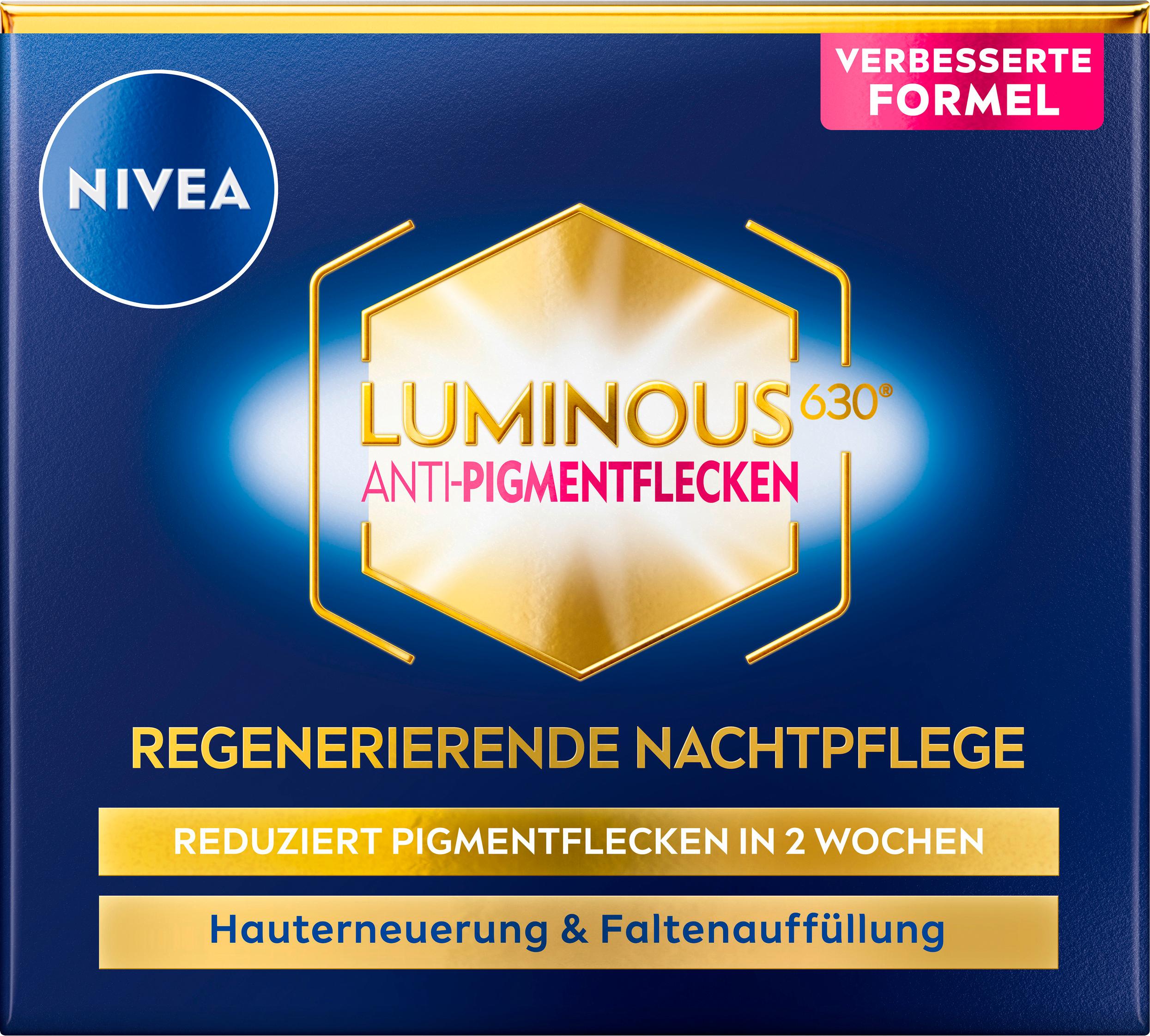 NIVEA Cellular Luminous 630 Anti Pigmentflecken Regenerierende Nachtpflege