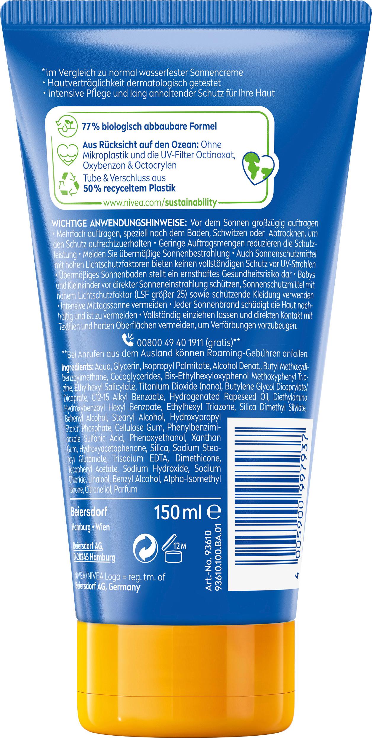 Produktbild NIVEA SUN Schutz&Pflege ultra Lotion 50+ 2 von 3