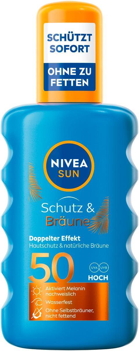 Nivea Sun Schutz&Bräune Spray LSF 50