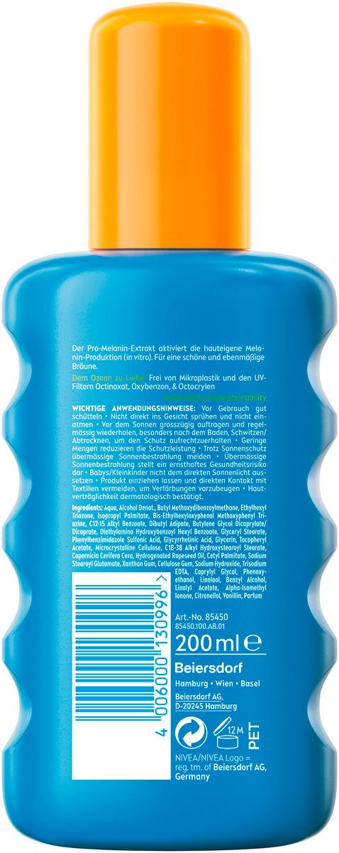 Produktbild Nivea Sun Schutz&Bräune Spray LSF 50 2 von 2