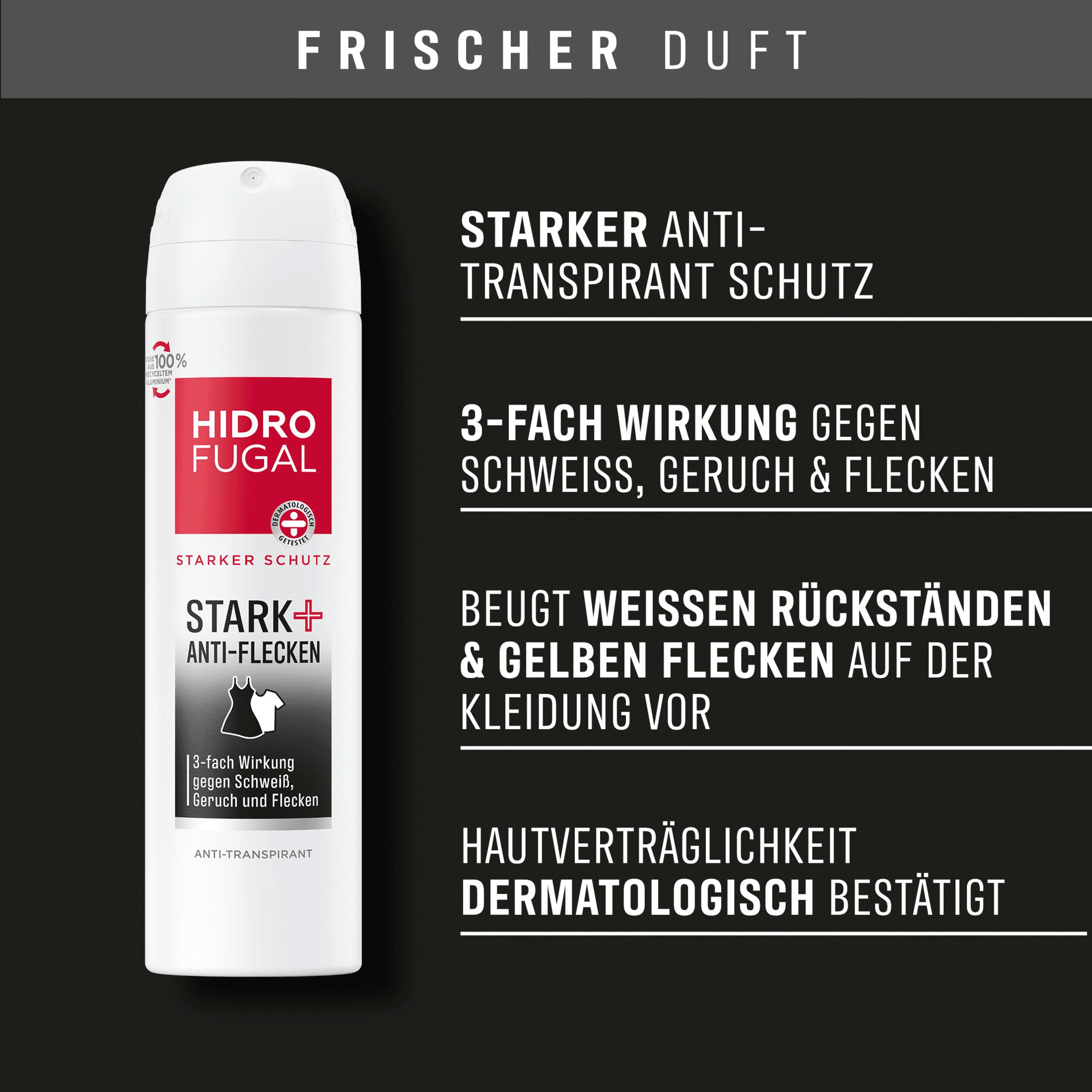 Produktbild Hidrofugal Deo Spray Stark&Anti-Flecken Anti-Transpirant 4 von 6
