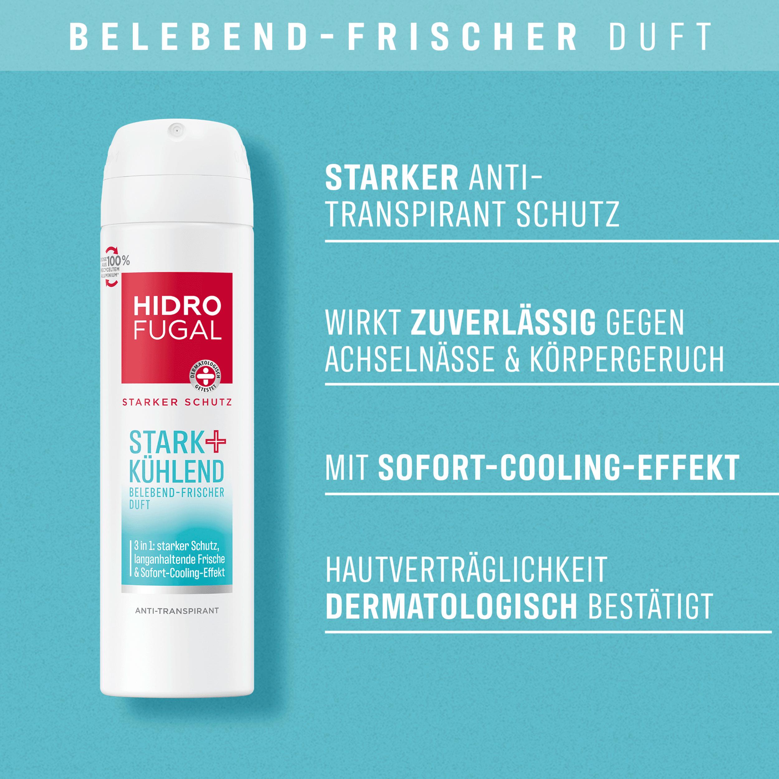 Produktbild HIDROFUGAL Deo Spray Stark&Kühlend Anti-Transpirant 3 von 6