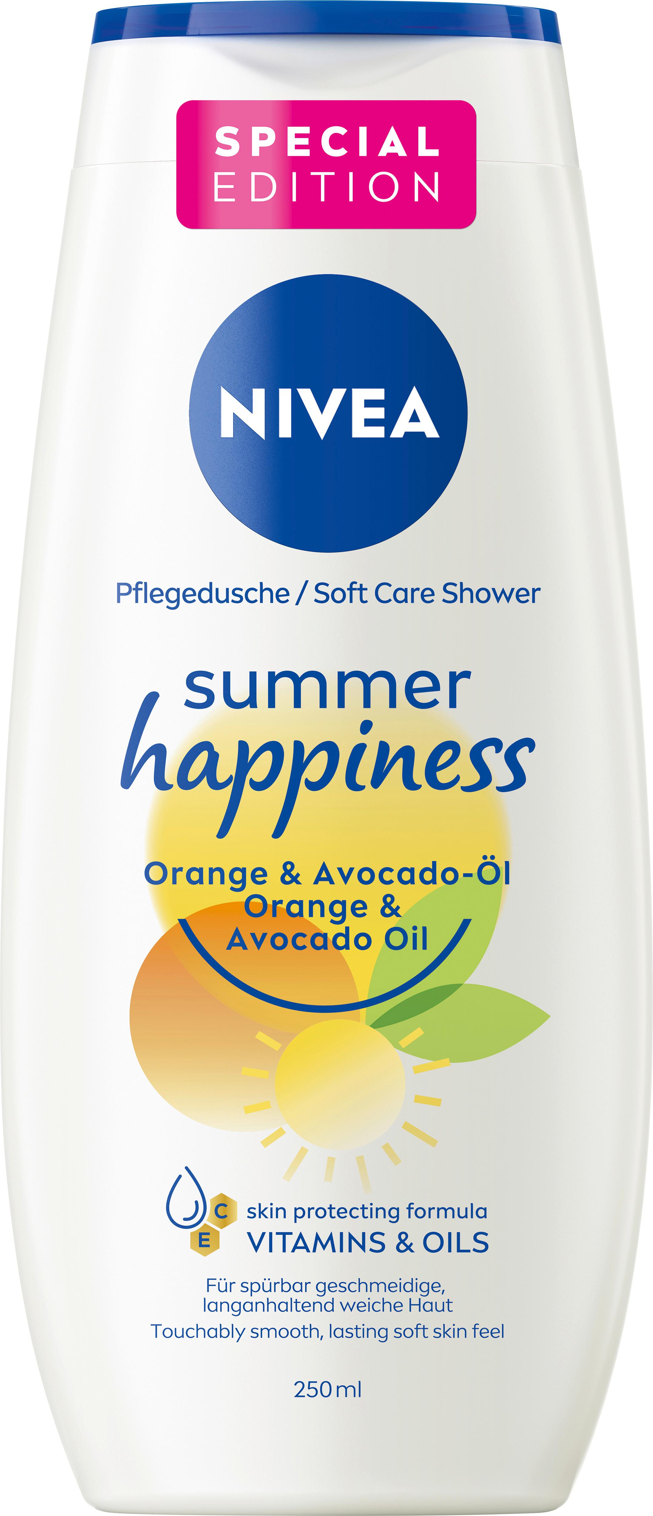 NIVEA Pflegedusche Summer Happiness  Orange