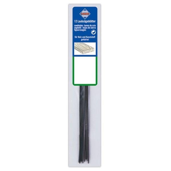 Pebaro - Laubsägeblätter für Holz, No.3, 12 Stück in Tüte