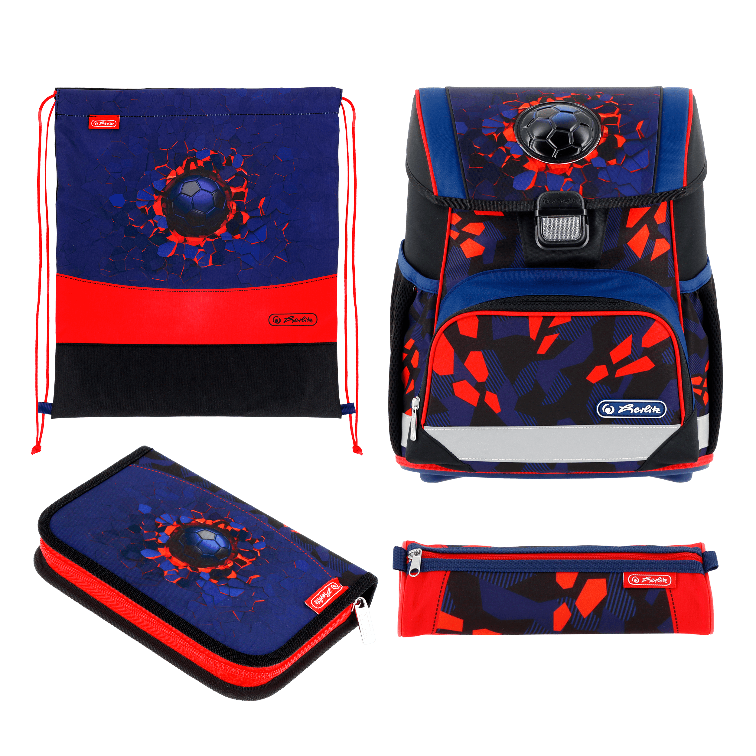 herlitz Schulranzen Loop Plus KICK OFF