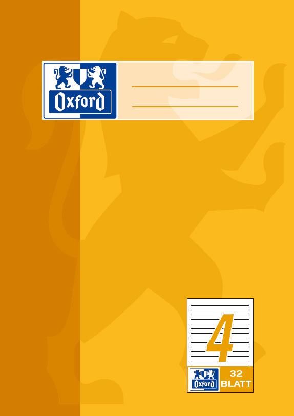 Oxford Heft A5 Lineatur 4 32 Blatt