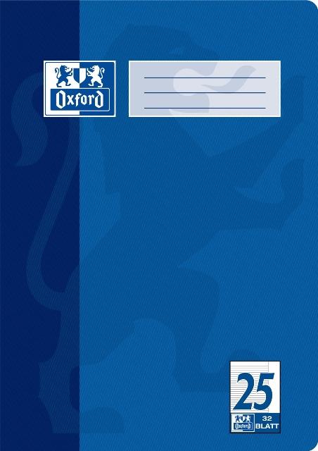Oxford Heft A4 Lineatur 25 32 Blatt