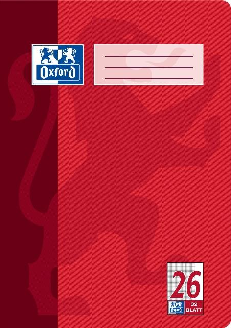 Oxford Heft A4 Lineatur 26 32 Blatt