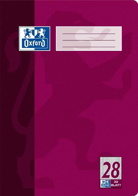 Oxford Heft A4 Lineatur 28 32 Blatt