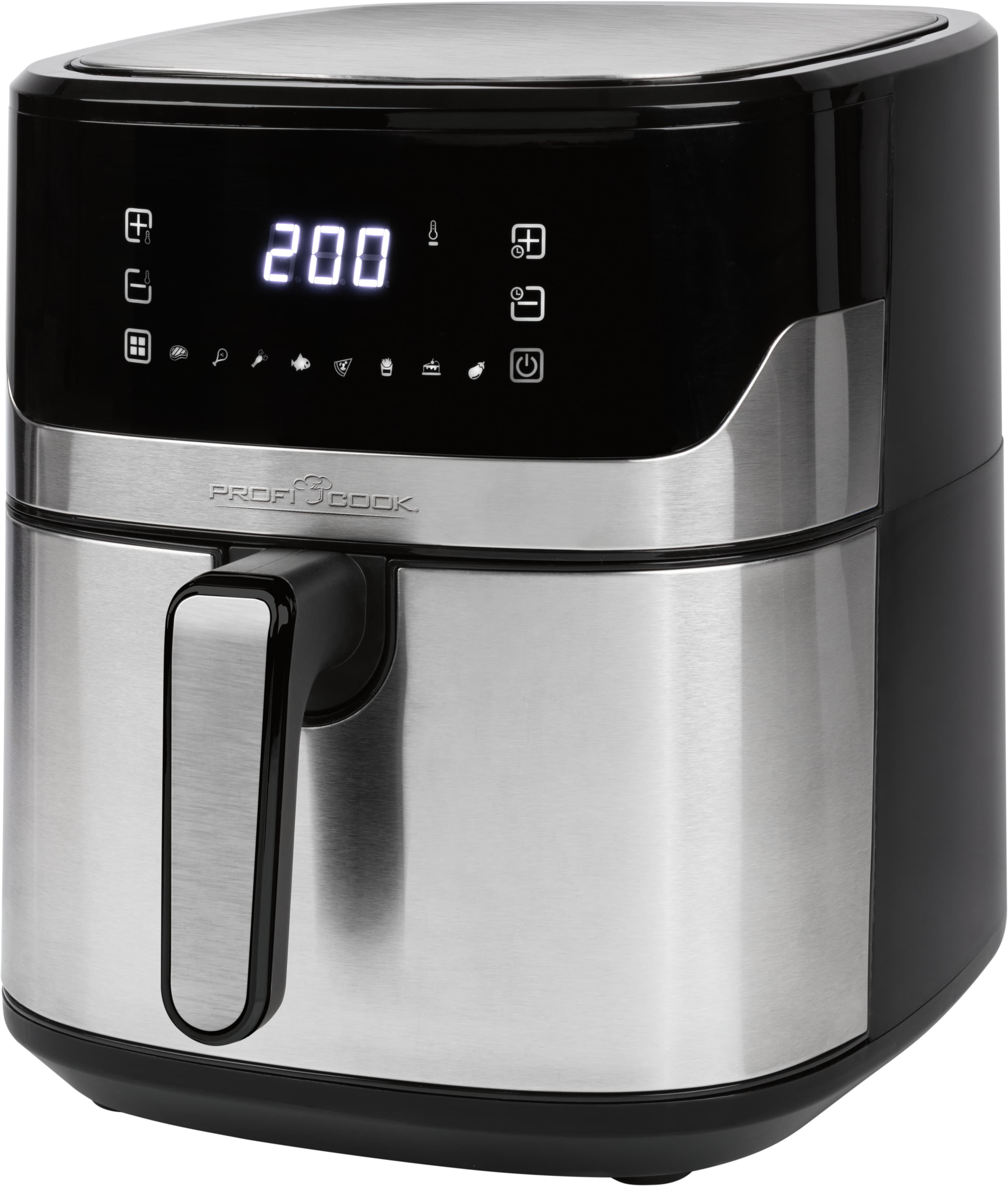 ProfiCook Heißluftfritteuse PC-FR 1294 H inox 6,5l