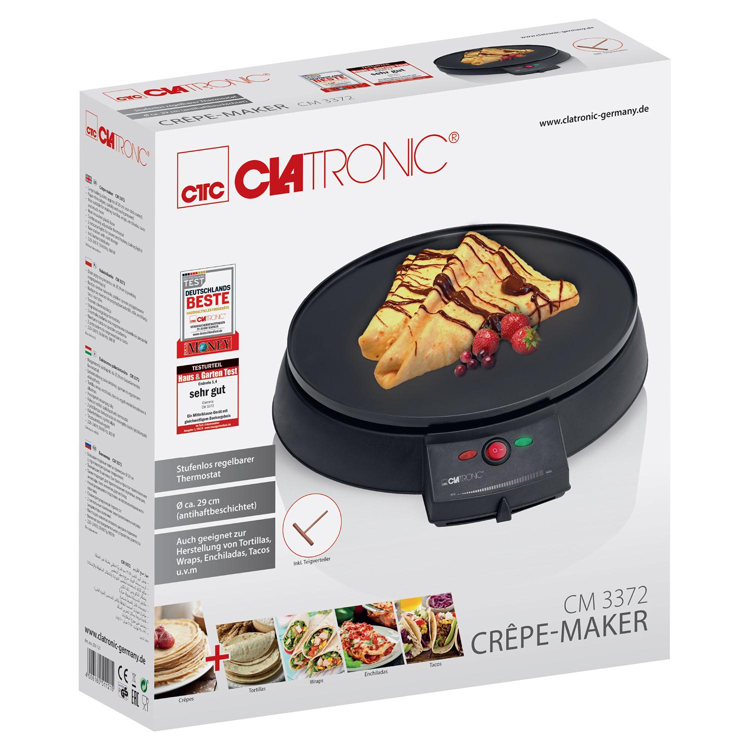Produktbild CLATRONIC Crêpesmaker CM3372 2 von 11
