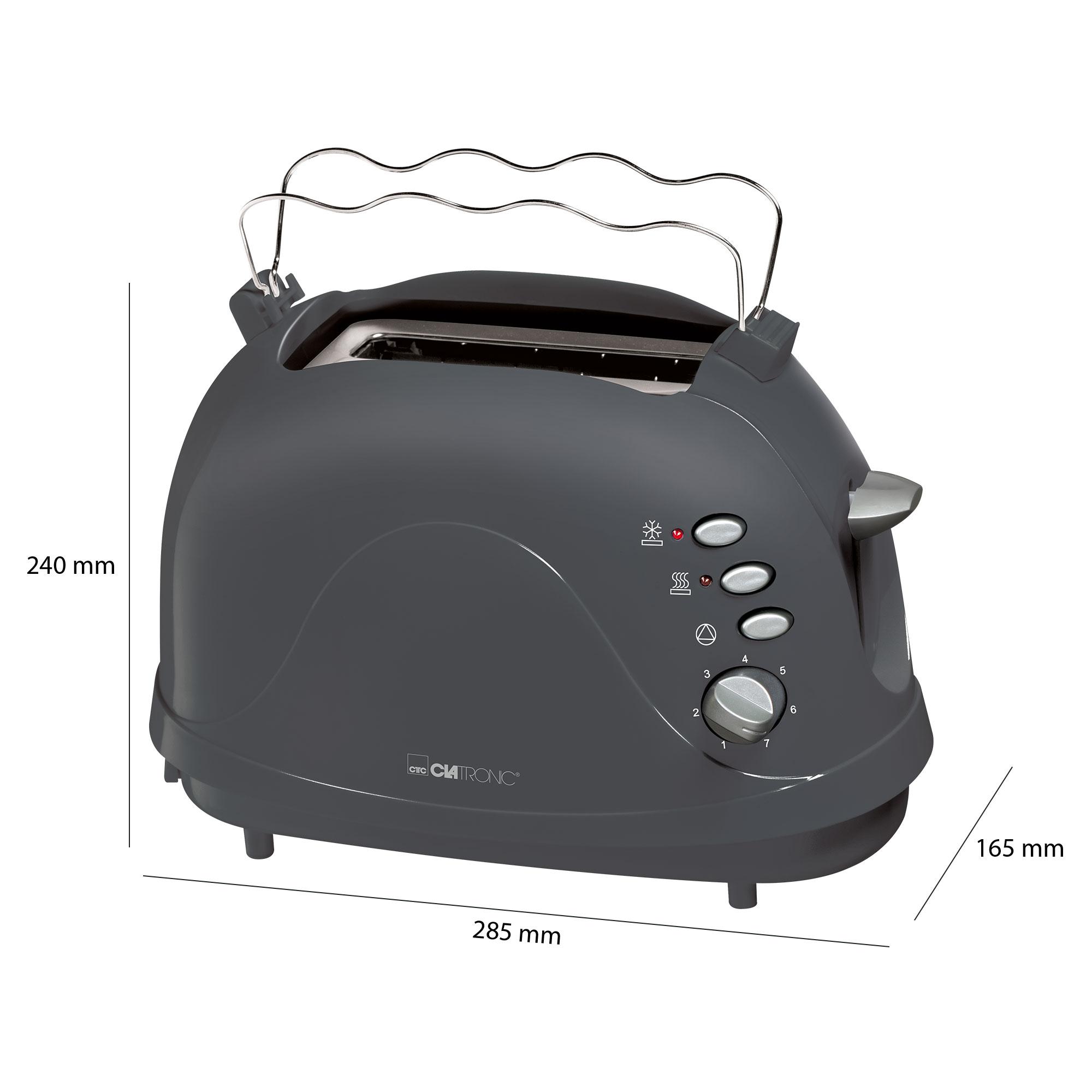 Produktbild CLATRONIC 2 Scheiben-Toaster TA-3565 3 von 6