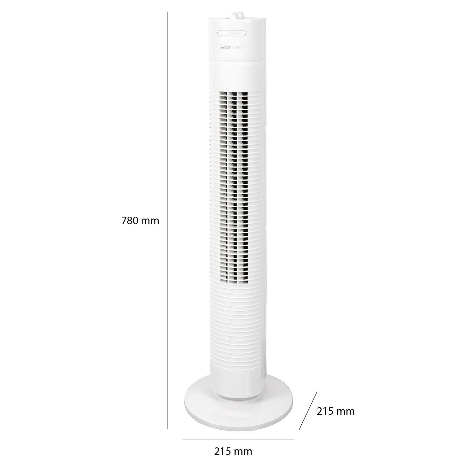 Produktbild CLATRONIC Turmventilator TVL3770 weiß 7 von 7