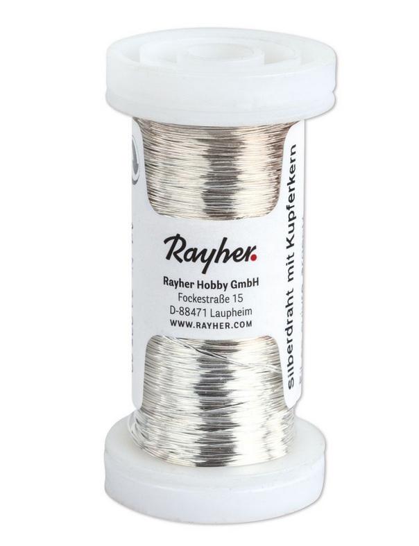 rayher SILBERDRAHT 0,3MMX100M M. KUPFERKERN 2402500